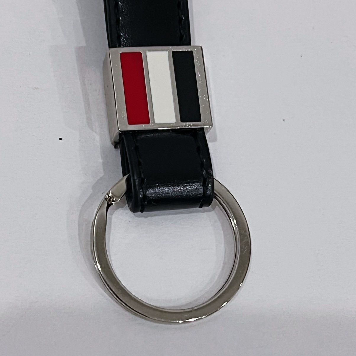 Thom Browne Palladium Coated Keyring Size ONE SIZE - 5 Thumbnail