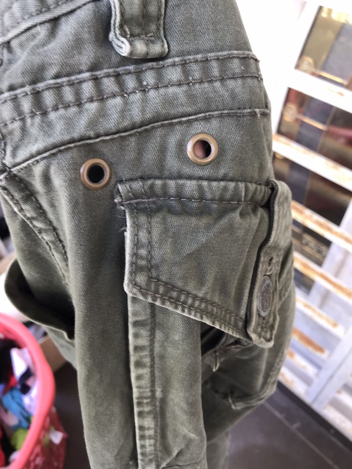 Designer × Japanese Brand DPS Japan Archival Military Designer Fatigue Cargo Pant Size US 29 - 17 Thumbnail