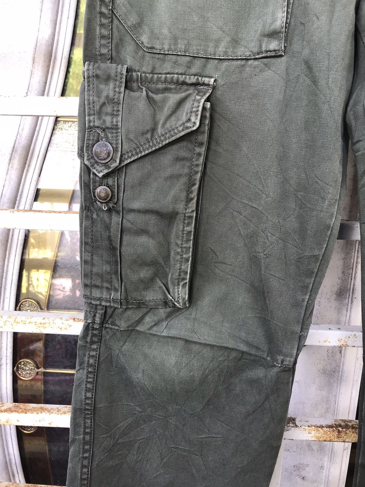 Designer × Japanese Brand DPS Japan Archival Military Designer Fatigue Cargo Pant Size US 29 - 5 Thumbnail
