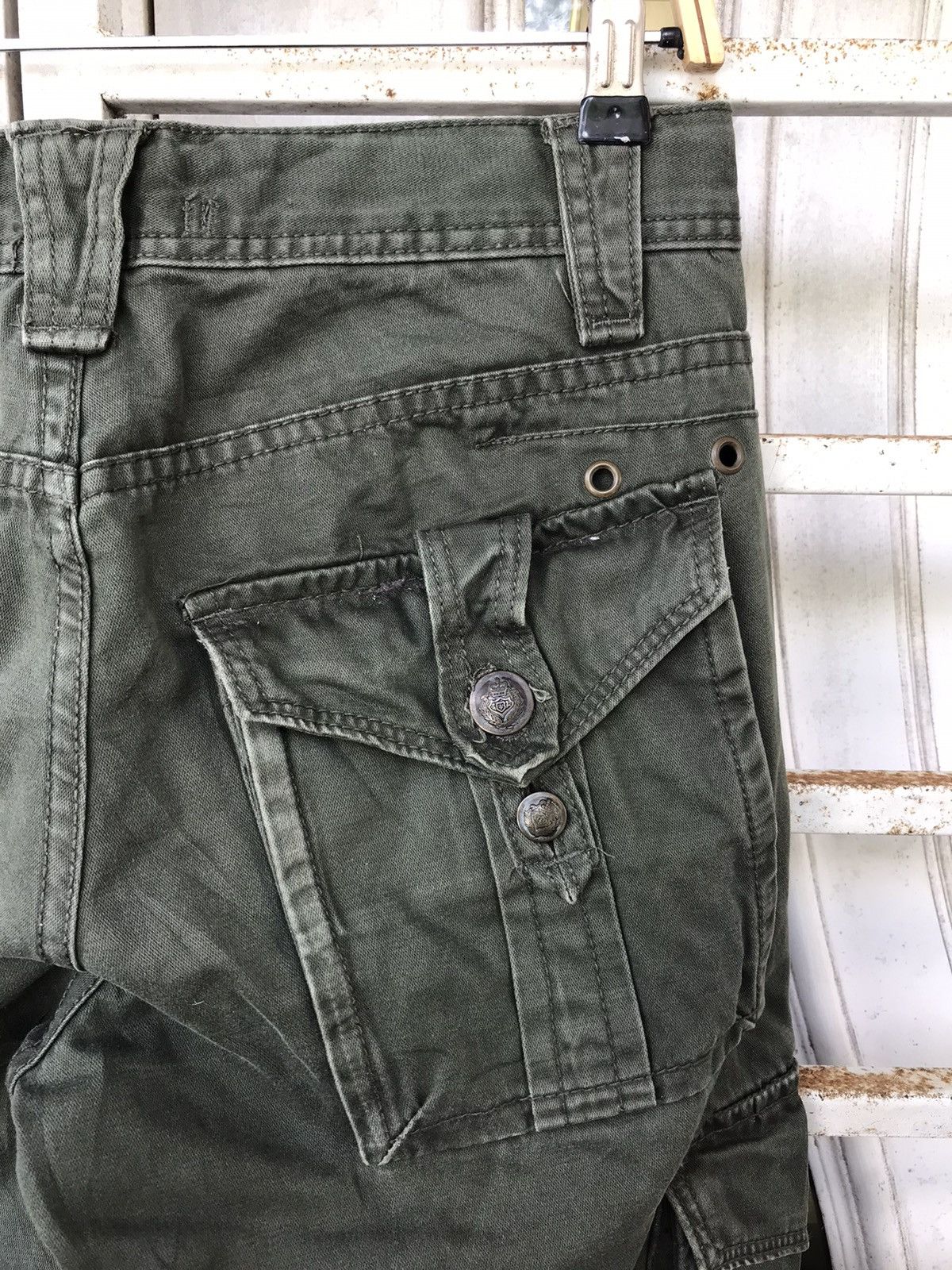 Designer × Japanese Brand DPS Japan Archival Military Designer Fatigue Cargo Pant Size US 29 - 10 Thumbnail