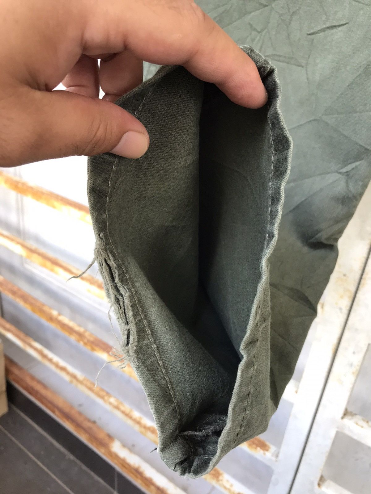 Designer × Japanese Brand DPS Japan Archival Military Designer Fatigue Cargo Pant Size US 29 - 8 Thumbnail