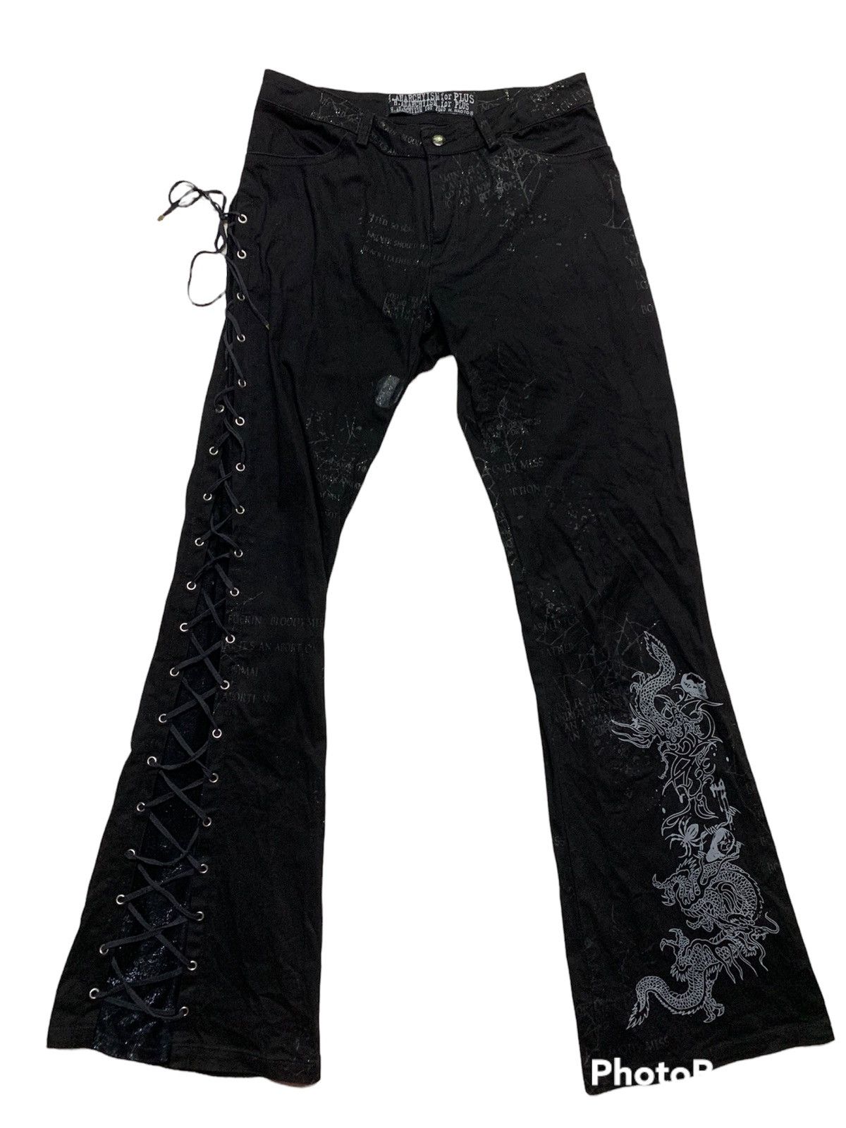 Japanese Brand Designer jeans Size US 30 / EU 46 - 1 Thumbnail