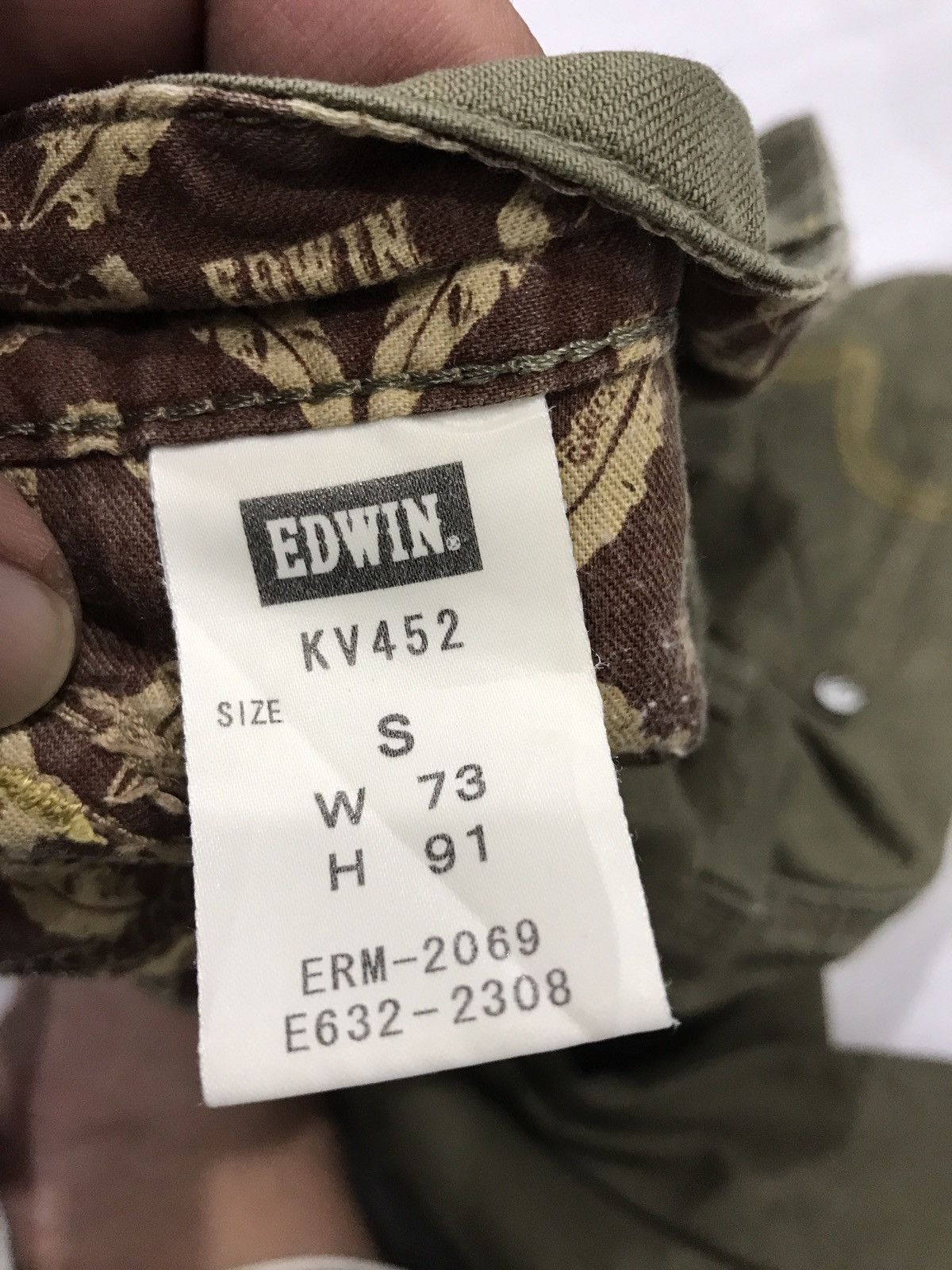 Edwin Edwin Curved Leg Multipockets Military Cargo Pant Size US 29 - 17 Thumbnail