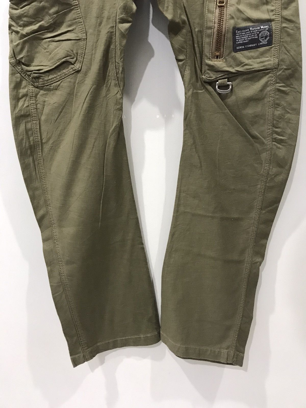 Edwin Edwin Curved Leg Multipockets Military Cargo Pant Size US 29 - 8 Thumbnail