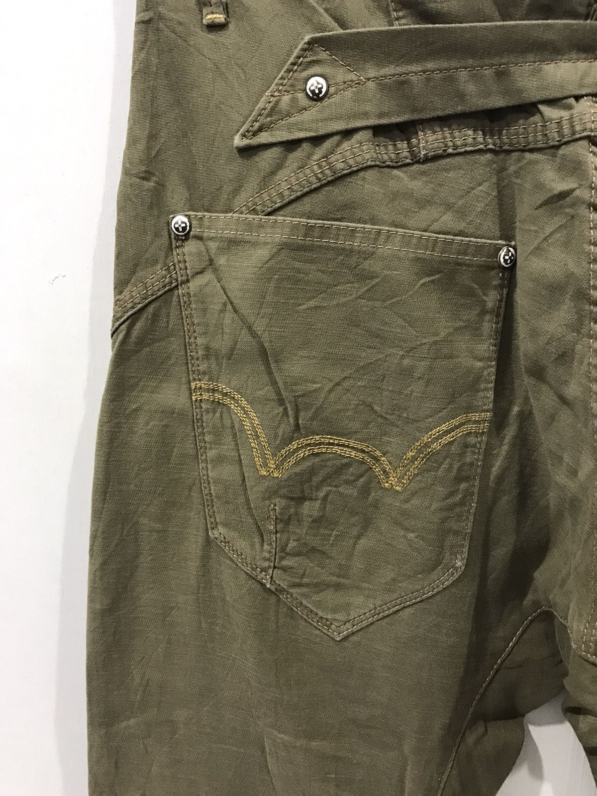 Edwin Edwin Curved Leg Multipockets Military Cargo Pant Size US 29 - 15 Thumbnail
