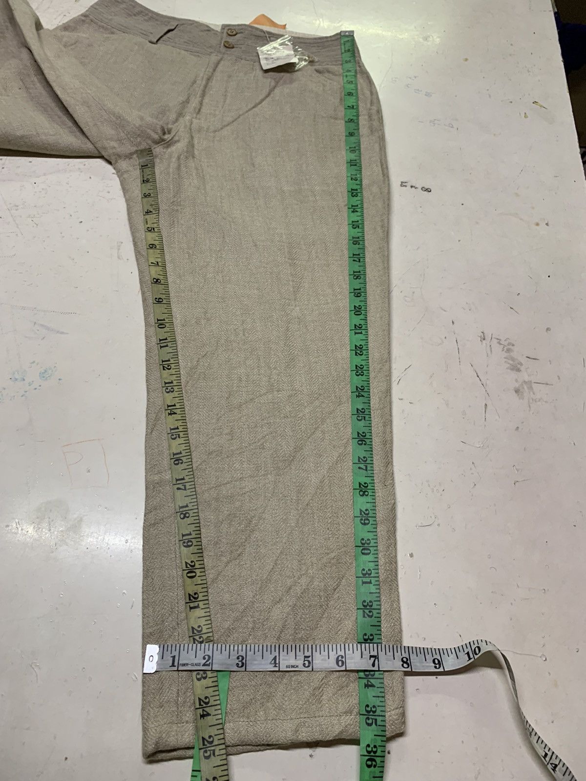 Issey Miyake × Japanese Brand Plantation tree q dead stop Size 31" - 19 Thumbnail