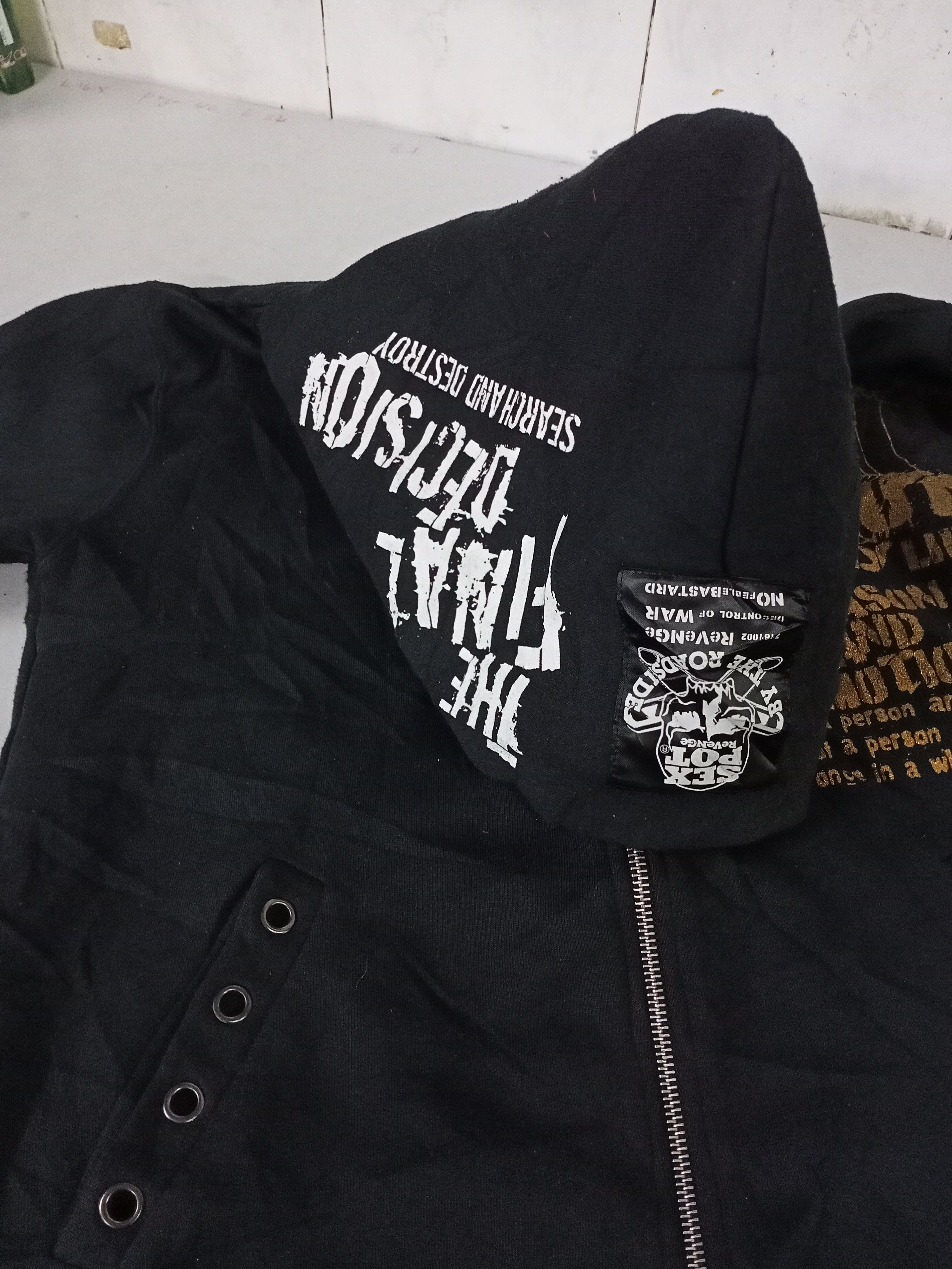 Japanese Brand set pot revenge hoodies Size US M / EU 48-50 / 2 - 12 Thumbnail
