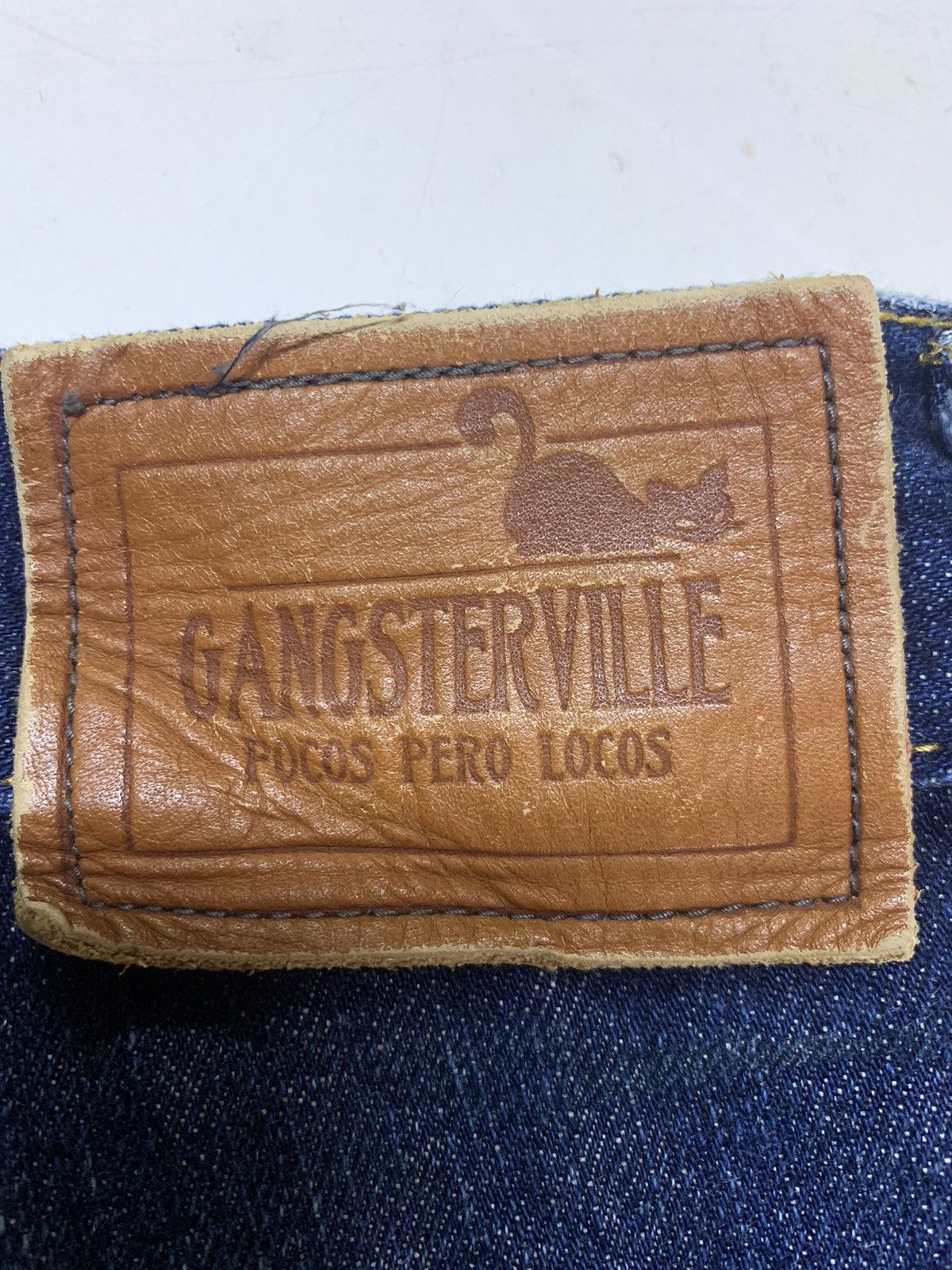 Designer Gangsterville jeans Size US 34 / EU 50 - 8 Thumbnail