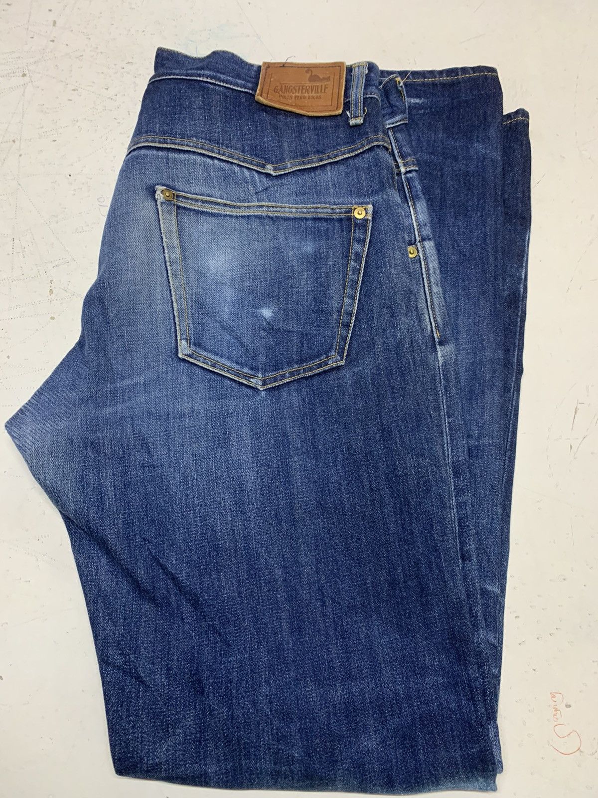 Designer Gangsterville jeans Size US 34 / EU 50 - 10 Thumbnail
