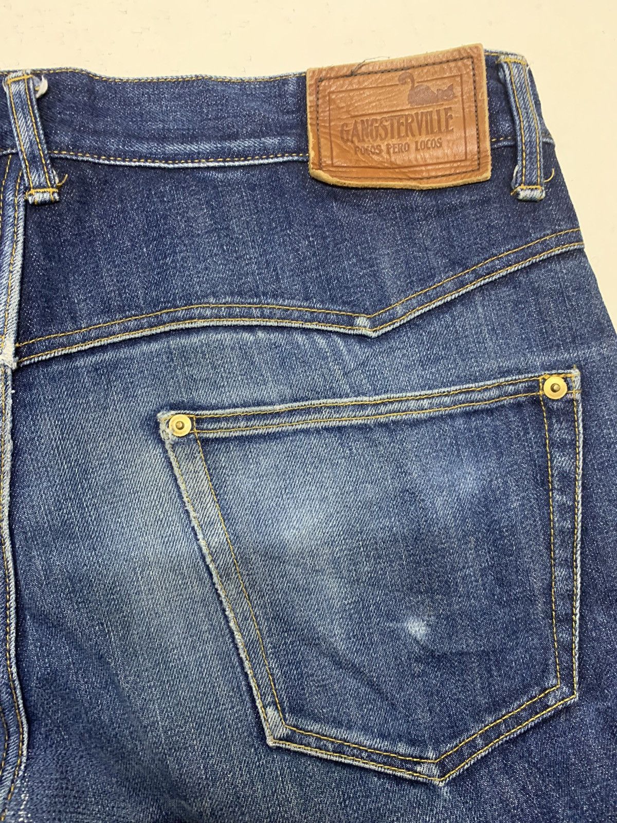 Designer Gangsterville jeans Size US 34 / EU 50 - 7 Thumbnail