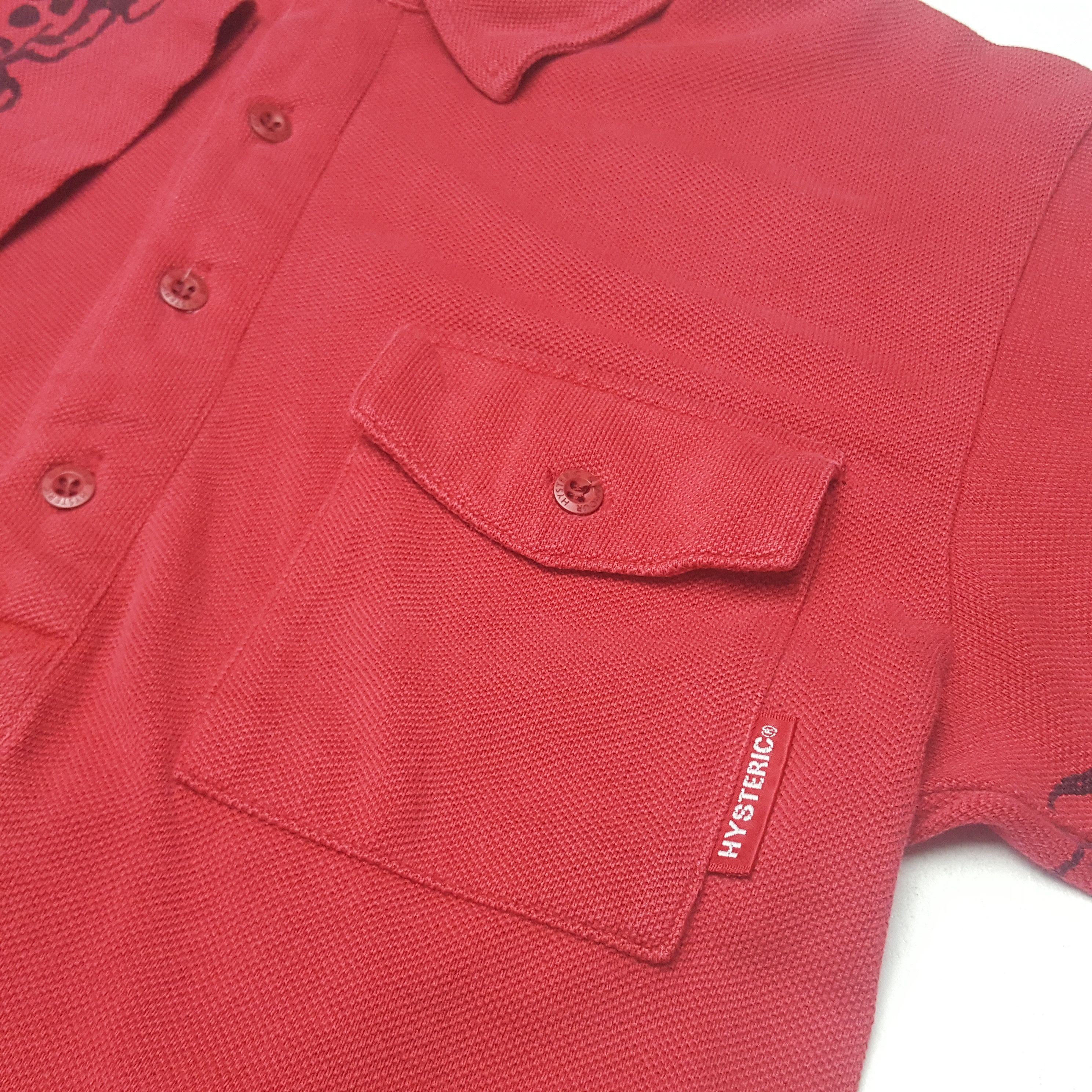 Hysteric Glamour × Vintage Vintage Hysteric Glamour Japan Polo Shirt Size S / US 4 / IT 40 - 6 Thumbnail