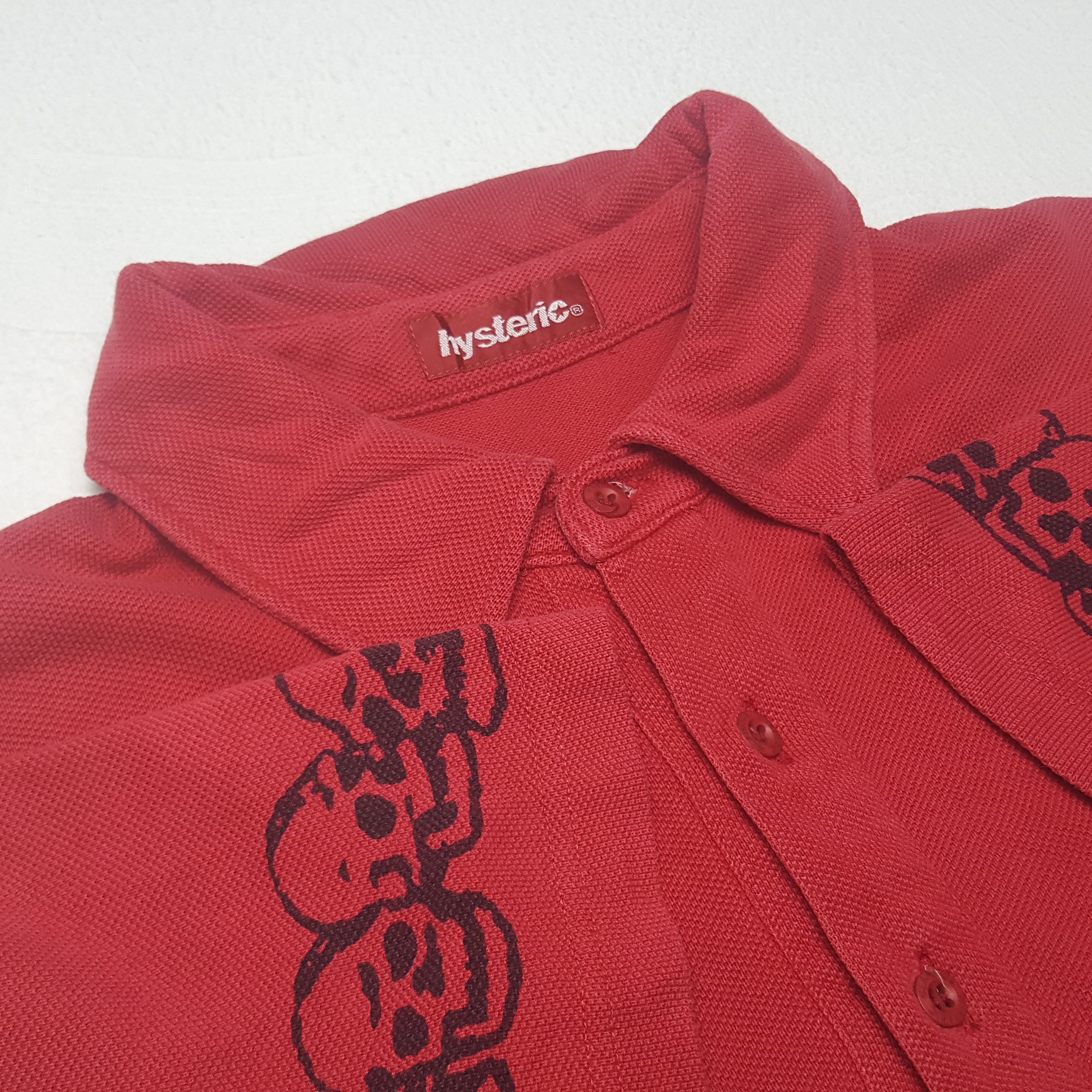 Hysteric Glamour × Vintage Vintage Hysteric Glamour Japan Polo Shirt Size S / US 4 / IT 40 - 5 Thumbnail