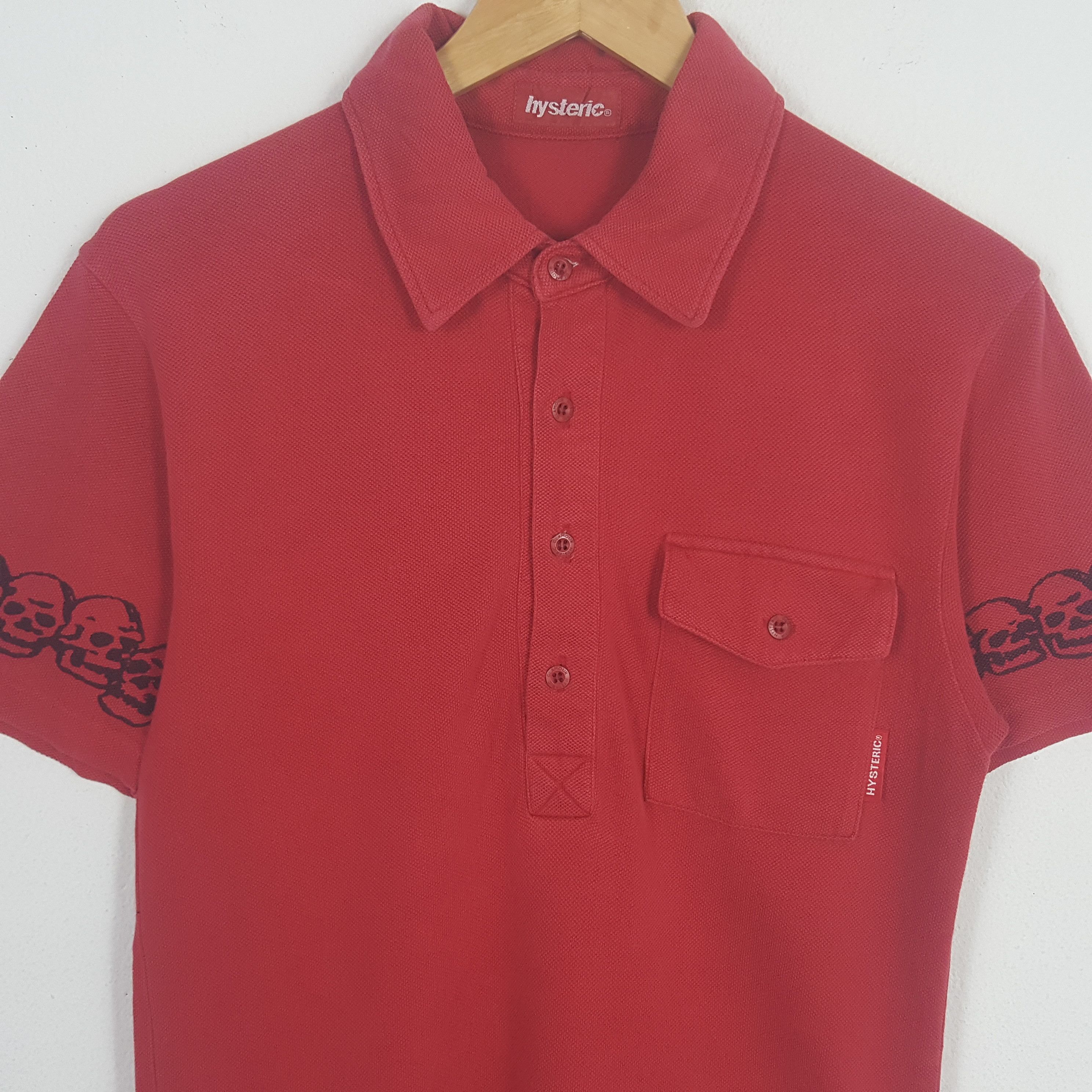 Hysteric Glamour × Vintage Vintage Hysteric Glamour Japan Polo Shirt Size S / US 4 / IT 40 - 4 Thumbnail