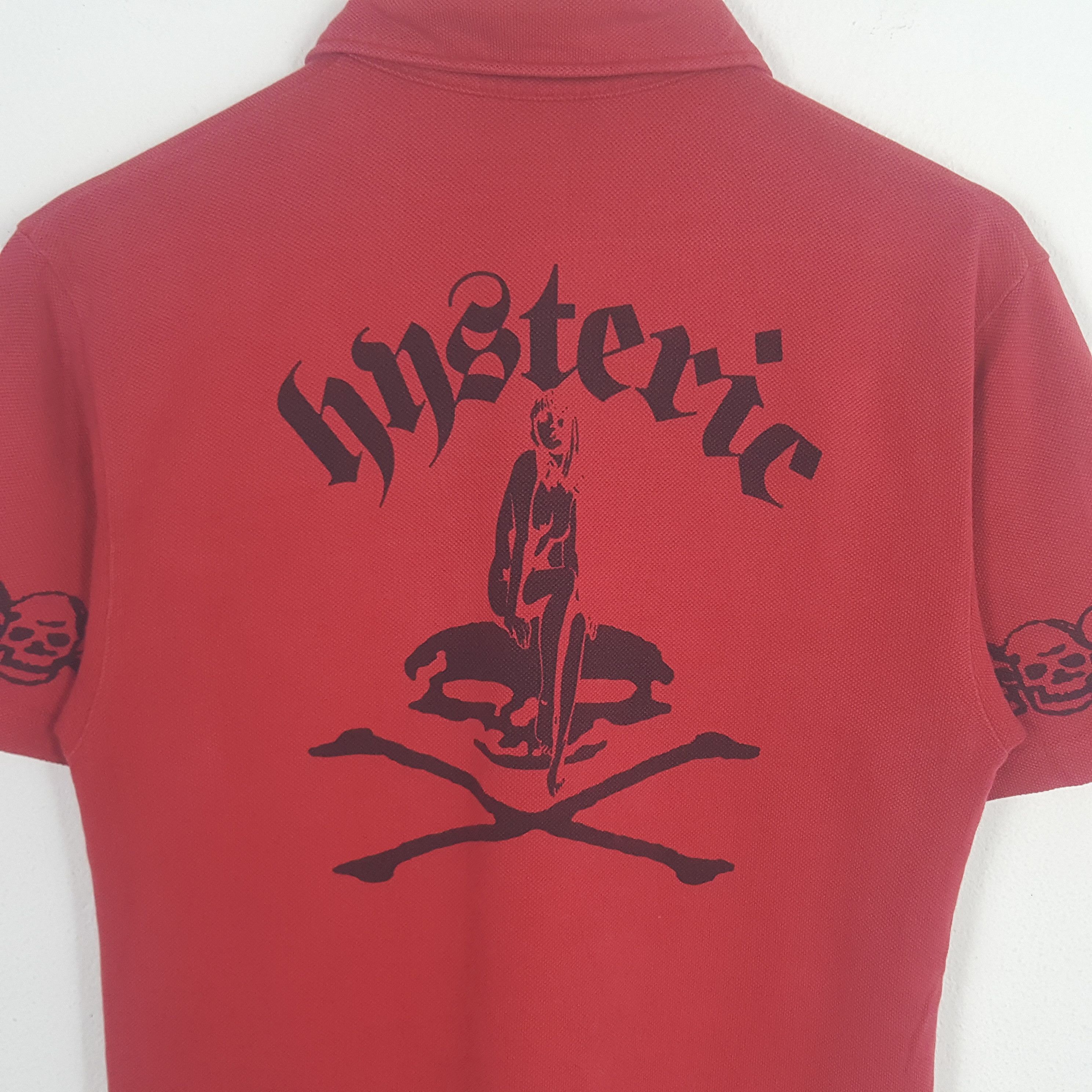 Hysteric Glamour × Vintage Vintage Hysteric Glamour Japan Polo Shirt Size S / US 4 / IT 40 - 2 Thumbnail