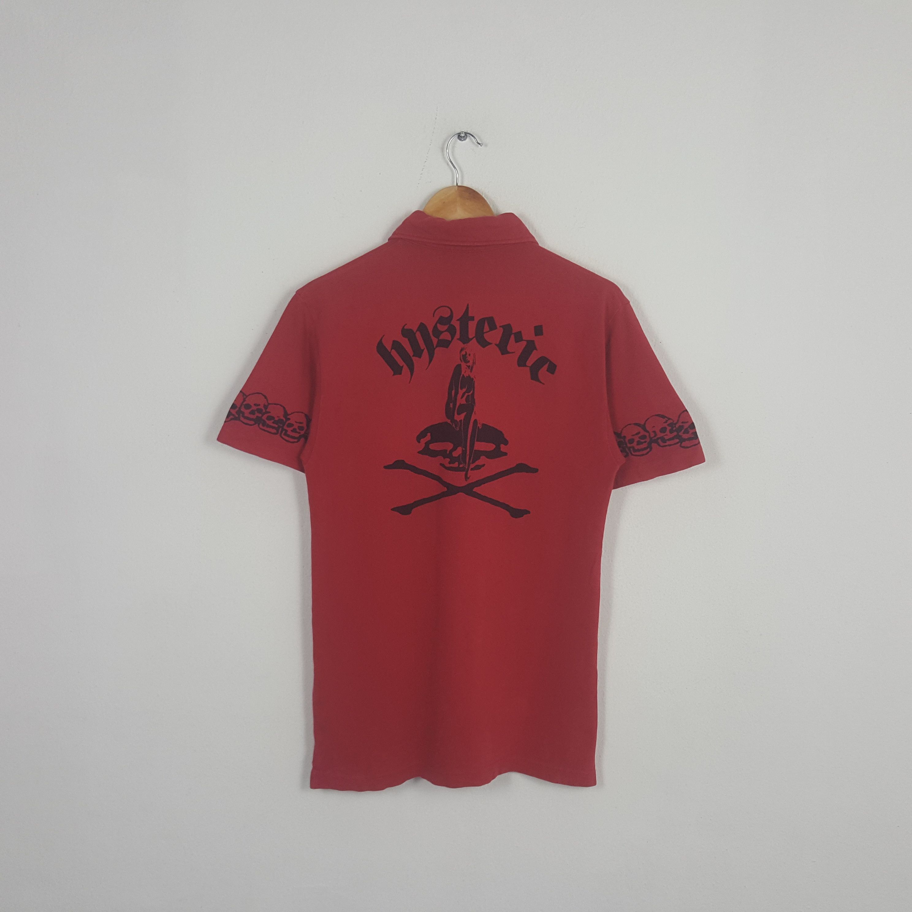 Hysteric Glamour × Vintage Vintage Hysteric Glamour Japan Polo Shirt Size S / US 4 / IT 40 - 1 Thumbnail