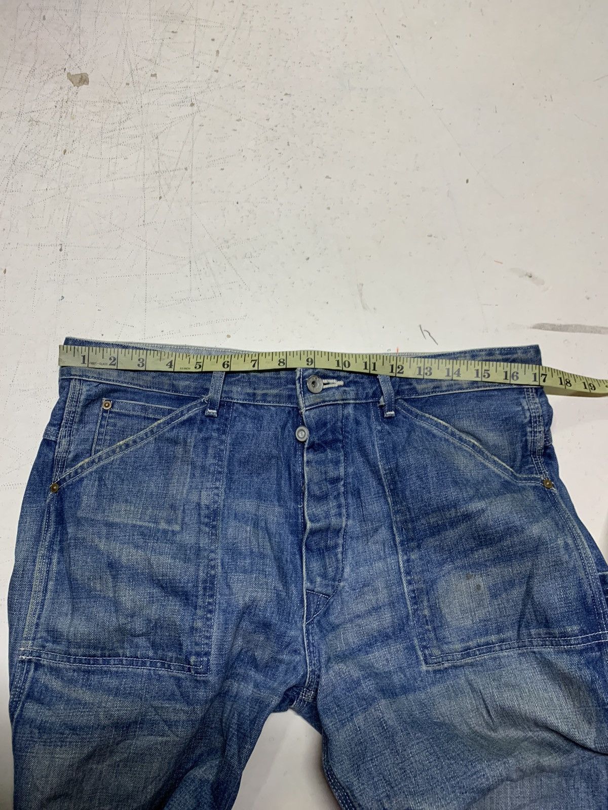 Japanese Brand × Vintage Vintage canton jeans Size US 34 / EU 50 - 17 Thumbnail