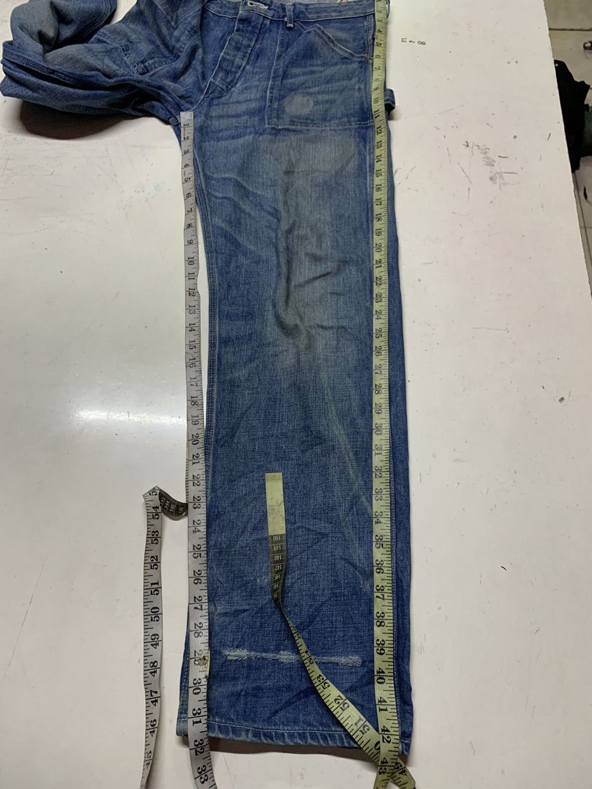 Japanese Brand × Vintage Vintage canton jeans Size US 34 / EU 50 - 15 Thumbnail