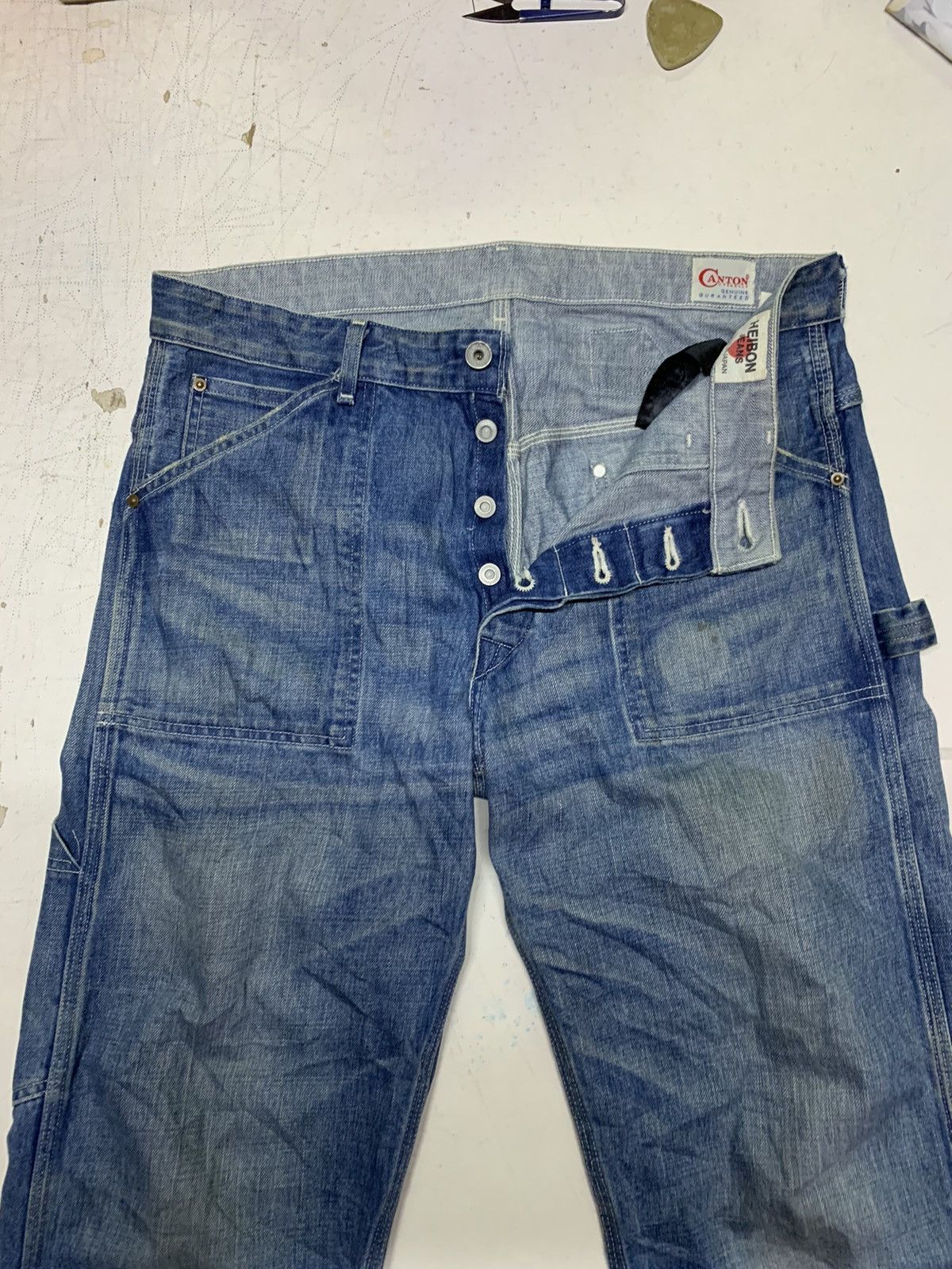 Japanese Brand × Vintage Vintage canton jeans Size US 34 / EU 50 - 8 Thumbnail