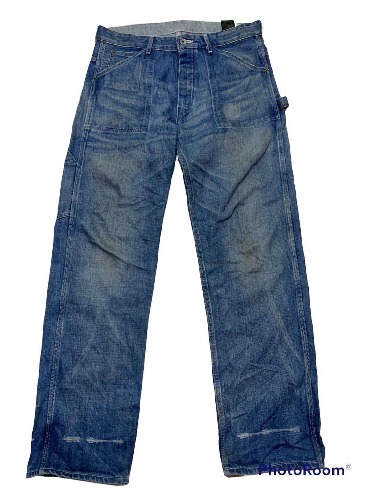 Japanese Brand × Vintage Vintage canton jeans Size US 34 / EU 50 - 3 Thumbnail