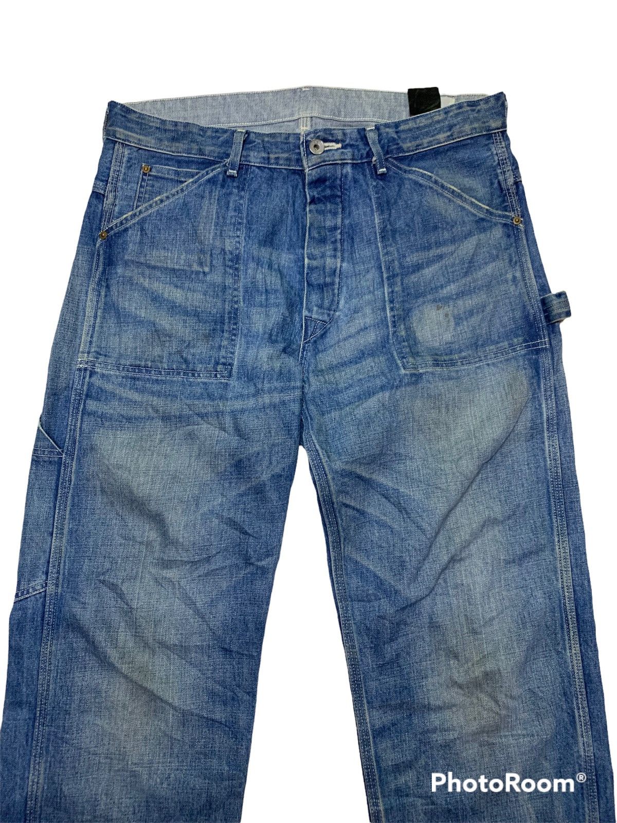 Japanese Brand × Vintage Vintage canton jeans Size US 34 / EU 50 - 4 Thumbnail