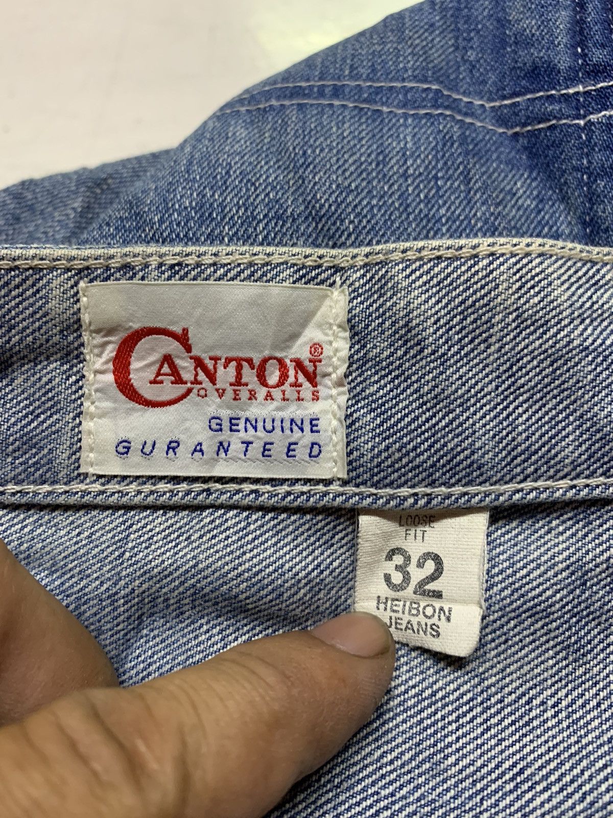 Japanese Brand × Vintage Vintage canton jeans Size US 34 / EU 50 - 10 Thumbnail