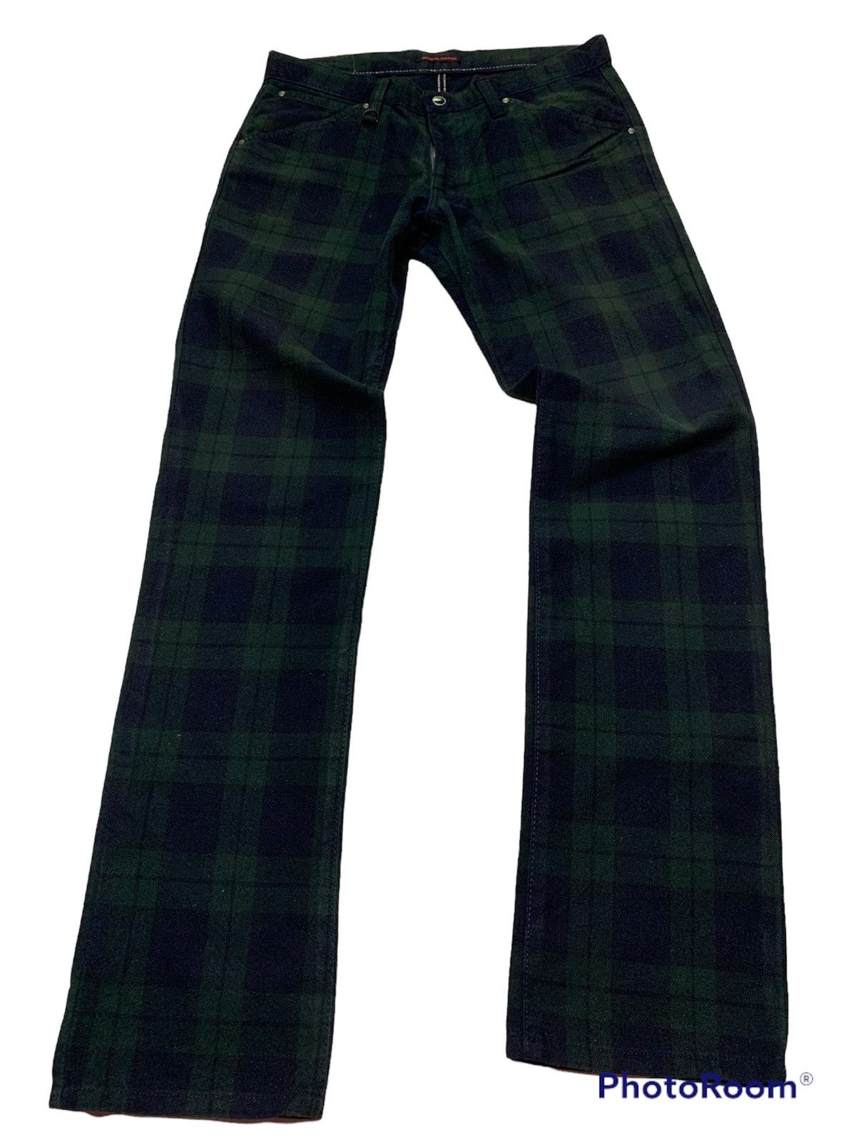 Designer × Japanese Brand Blue way flared Size US 33 - 3 Thumbnail