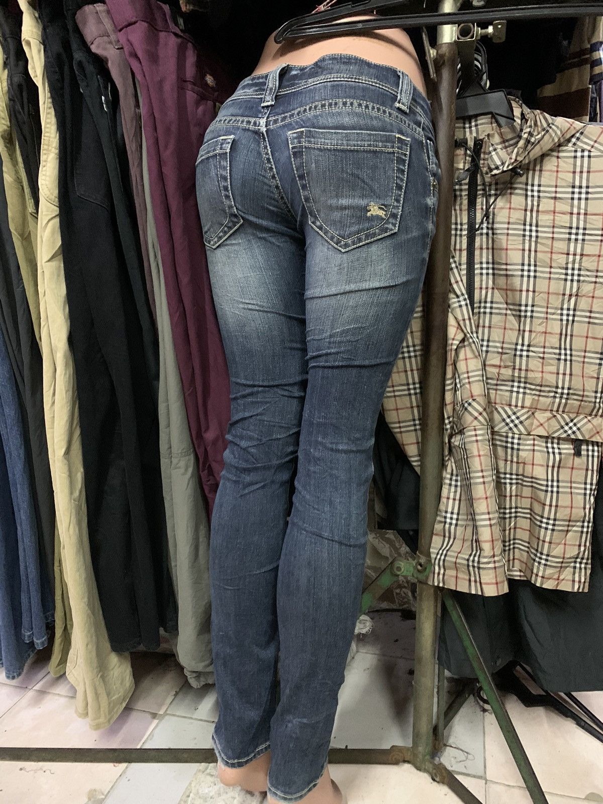 image of Burberry London Blue Label in Indigo, Women's (Size 30)