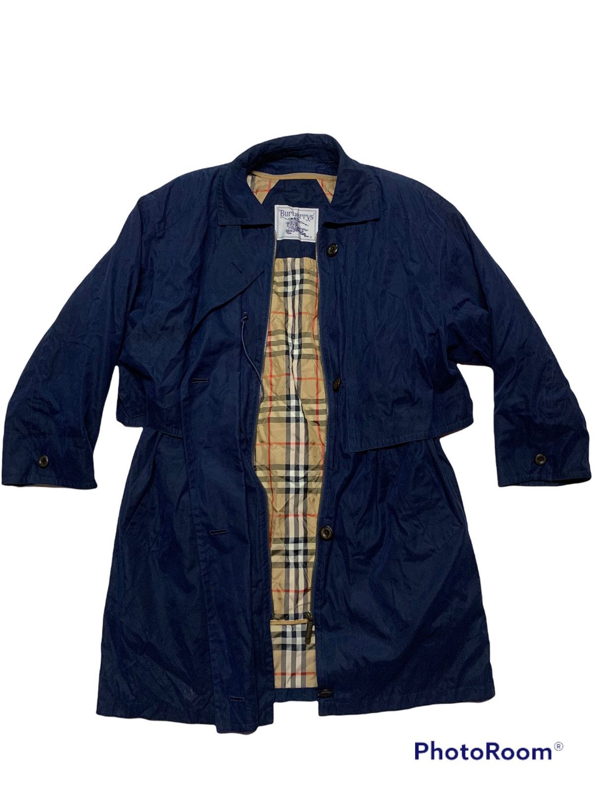 Burberry Vintage Burberry’s long jacket Size US L / EU 52-54 / 3 - 1 Thumbnail