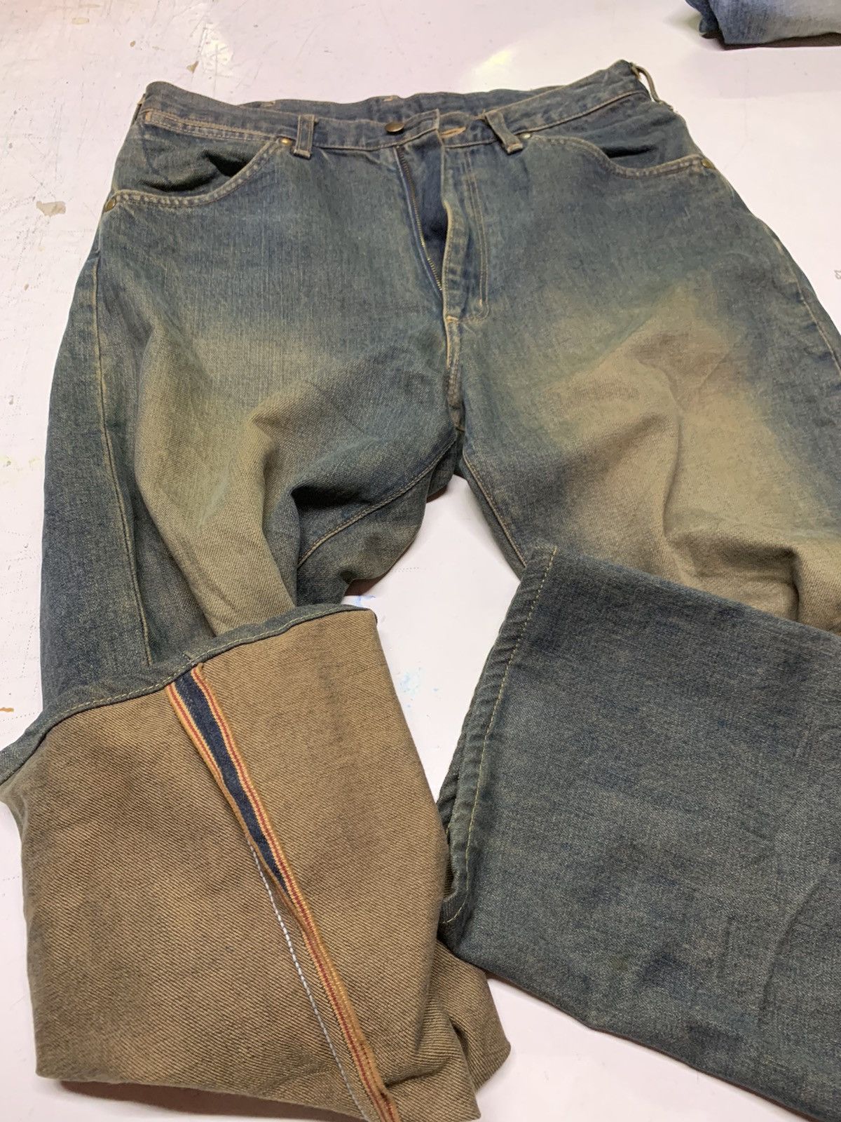 Vintage × Wrangler Wrangler jeans Size US 32 / EU 48 - 12 Thumbnail