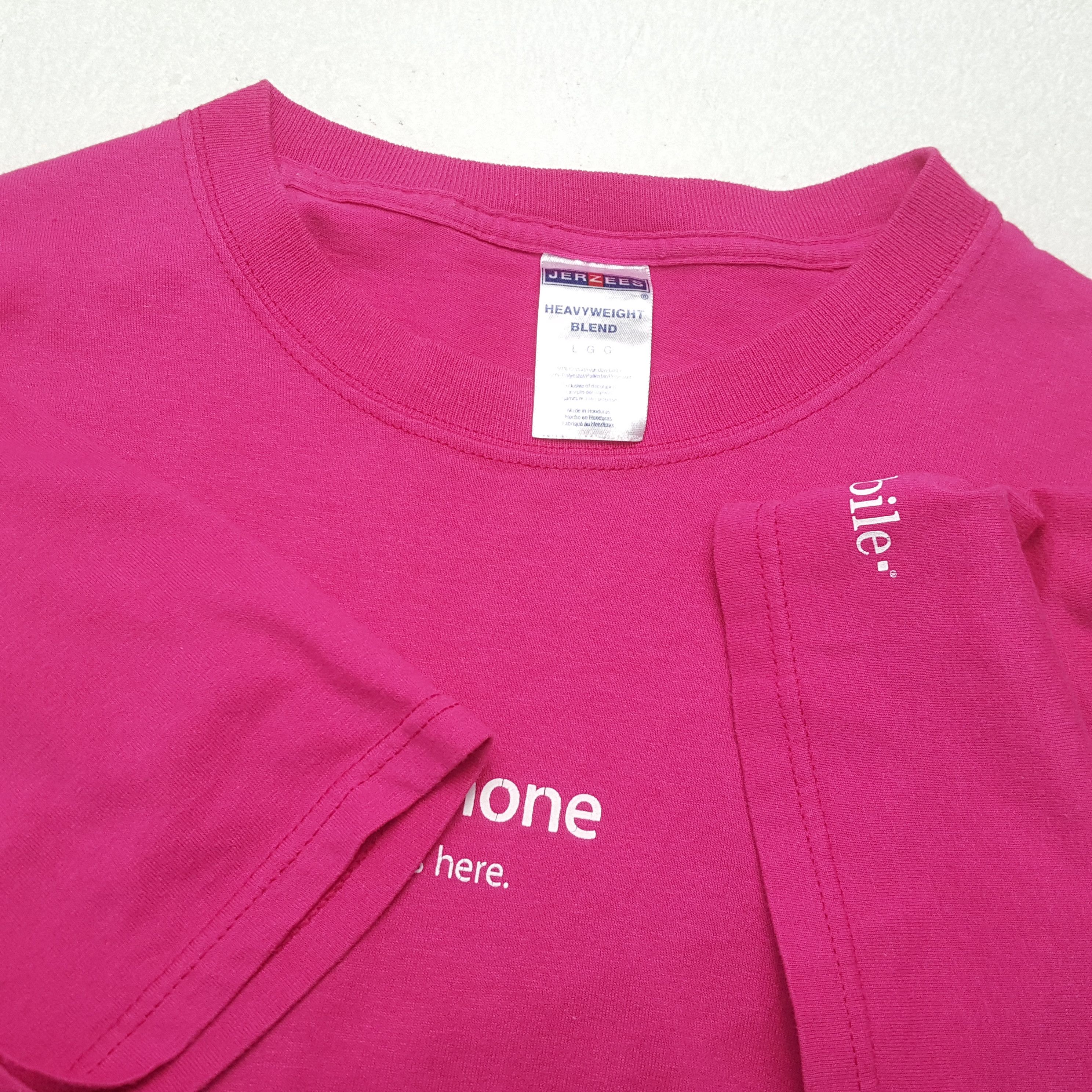 Apple × Vintage APPLE IPHONE Streetwear Small Logo Design Vintage Tshirt Size US L / EU 52-54 / 3 - 6 Thumbnail