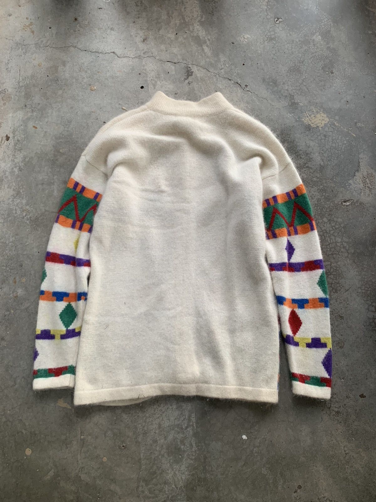 Vintage Vintage 90s Mohair cardigan Carducci Size US M / EU 48-50 / 2 - 2 Thumbnail
