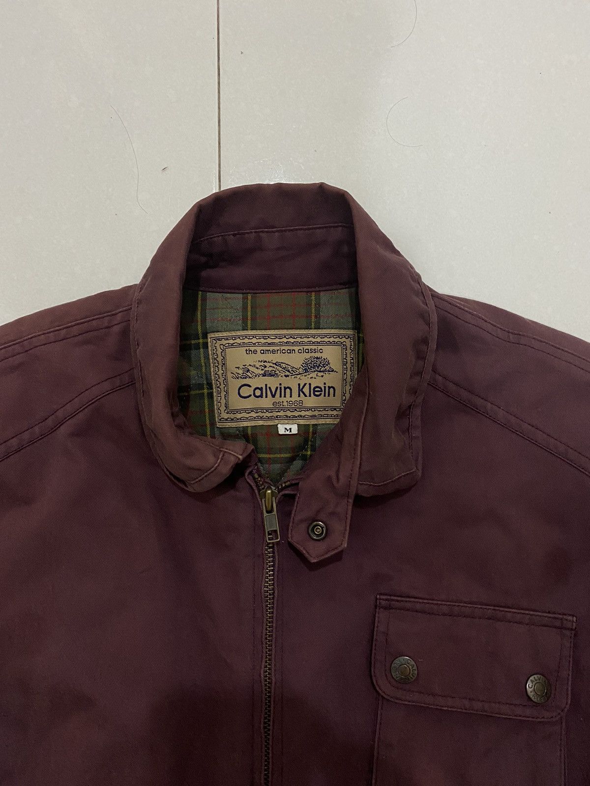 Calvin Klein VTG Calvin Klein Utility Cotton Blend Jacket Size US M / EU 48-50 / 2 - 5 Thumbnail