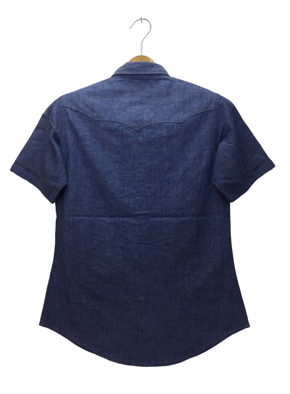 Blue Blue Japan Blue Blue Western Shirt Size M / US 6-8 / IT 42-44 - 2 Thumbnail