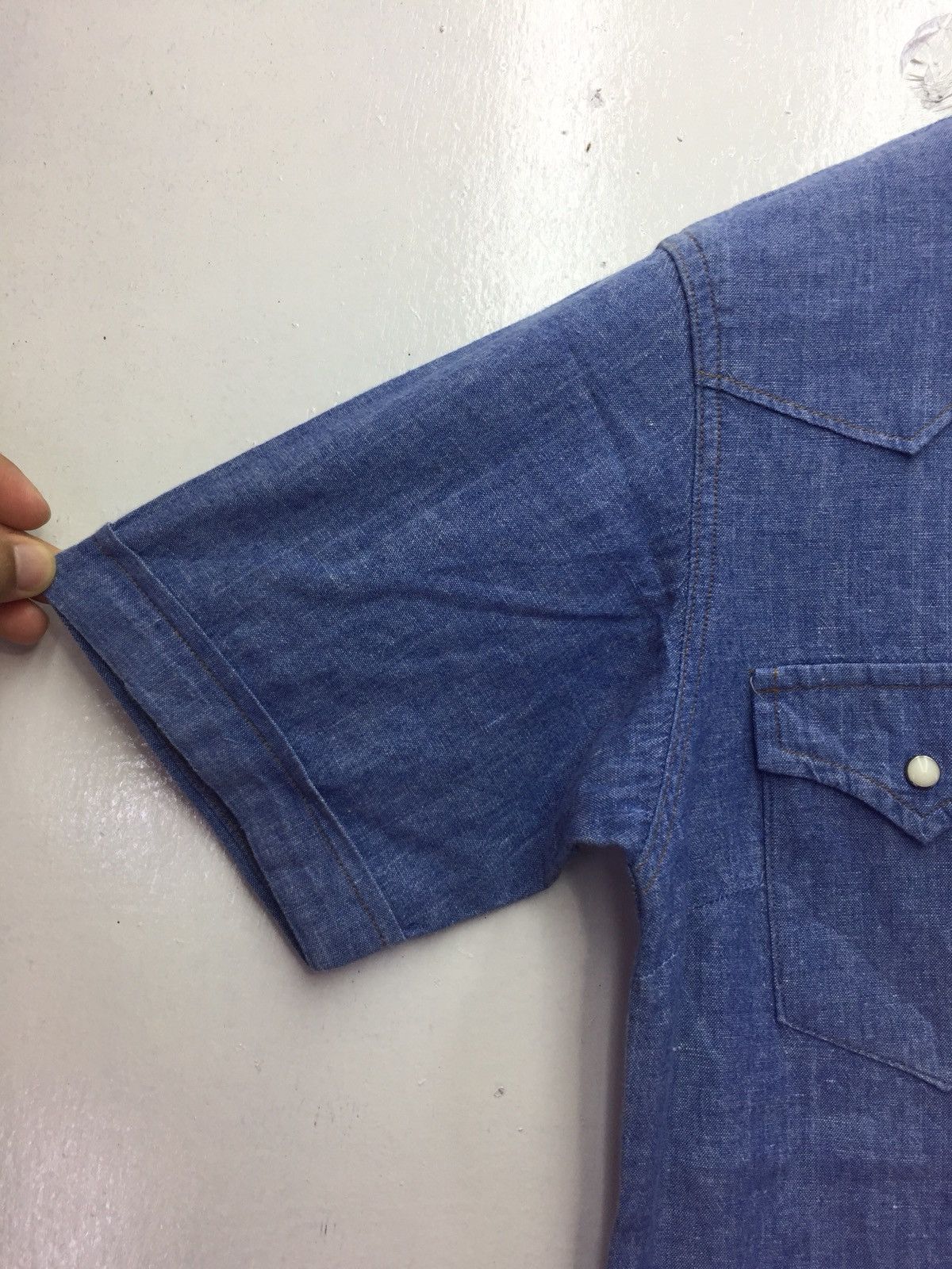 Blue Blue Japan Blue Blue Western Shirt Size M / US 6-8 / IT 42-44 - 4 Thumbnail