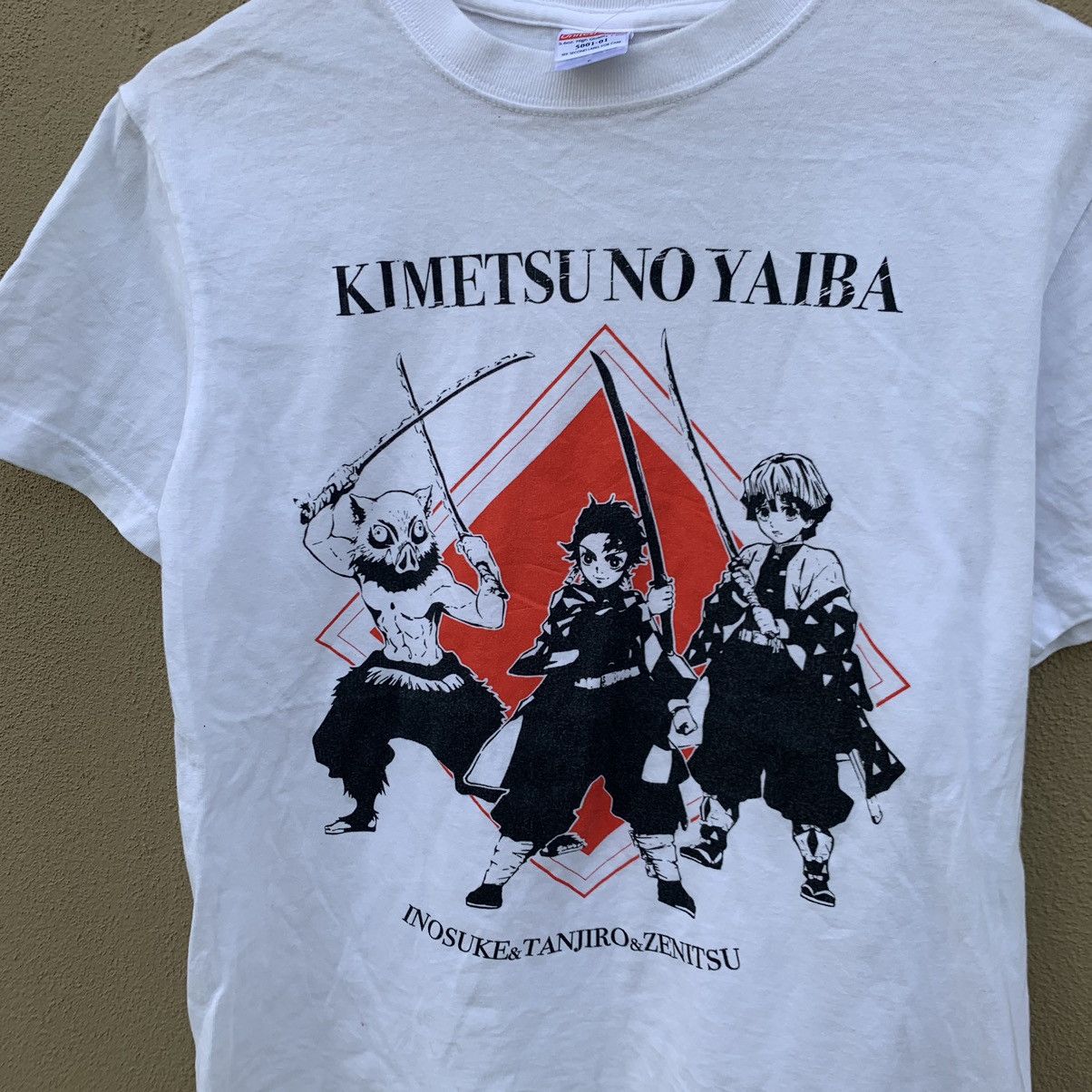 Anime Anime Kimetsu No Yaiba Demon Slayer Tshirt Size US M / EU 48-50 / 2 - 2 Thumbnail