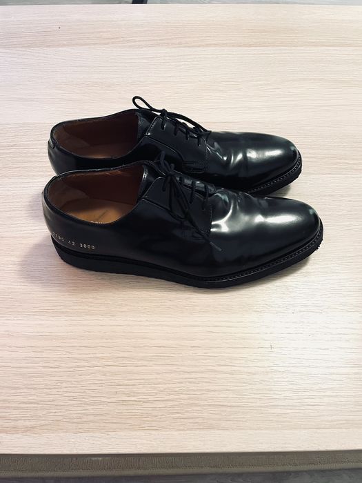 Common projects derby hot sale shine black