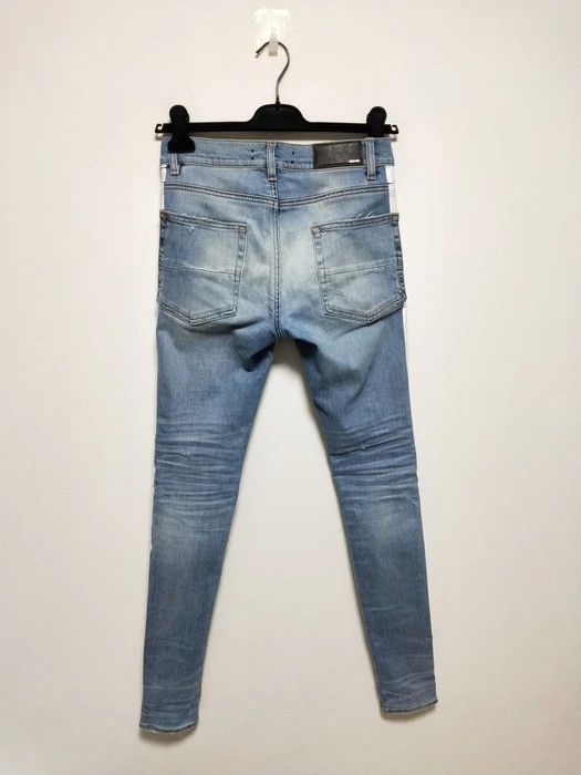 Amiri Rosebowl Indigo Track Jeans Size US 30 / EU 46 - 3 Thumbnail