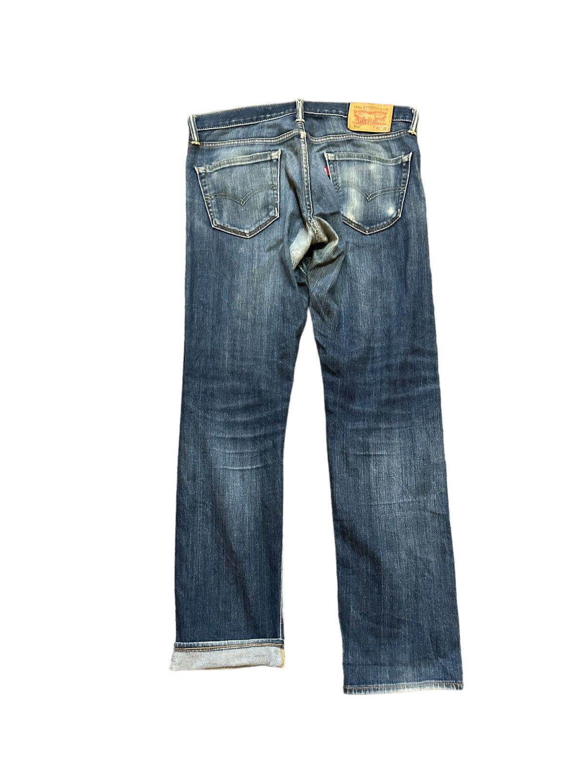 Levi's levis 511 distress denim selvedge Size US 33 - 10 Thumbnail