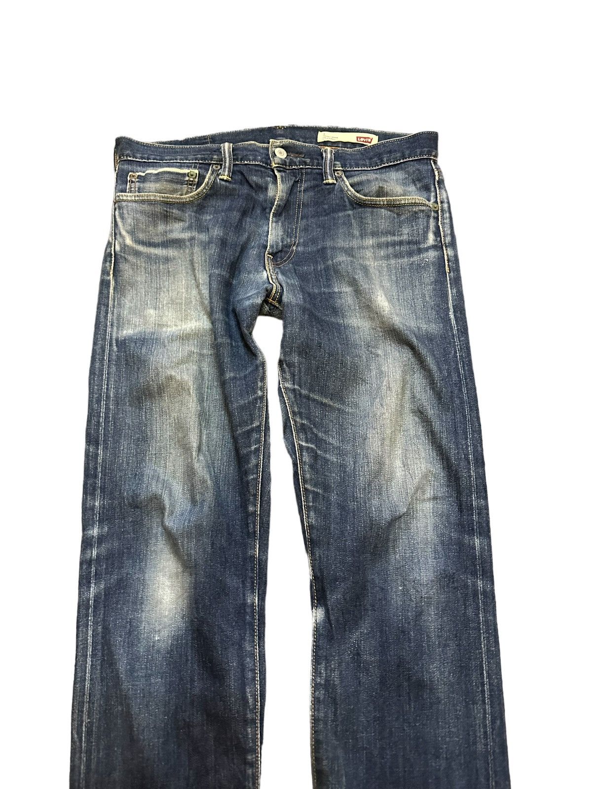 Levi's levis 511 distress denim selvedge Size US 33 - 3 Thumbnail