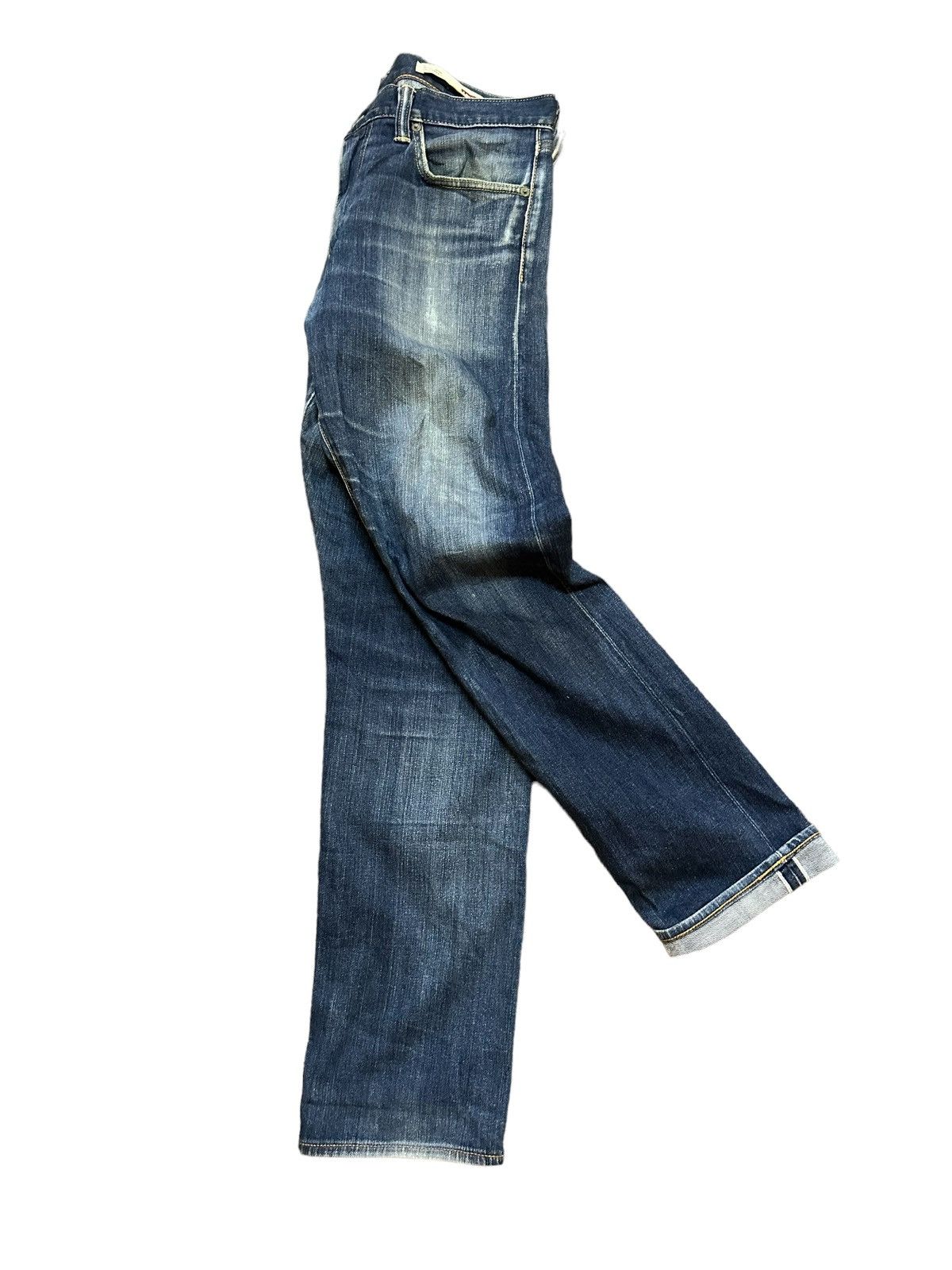 Levi's levis 511 distress denim selvedge Size US 33 - 1 Thumbnail