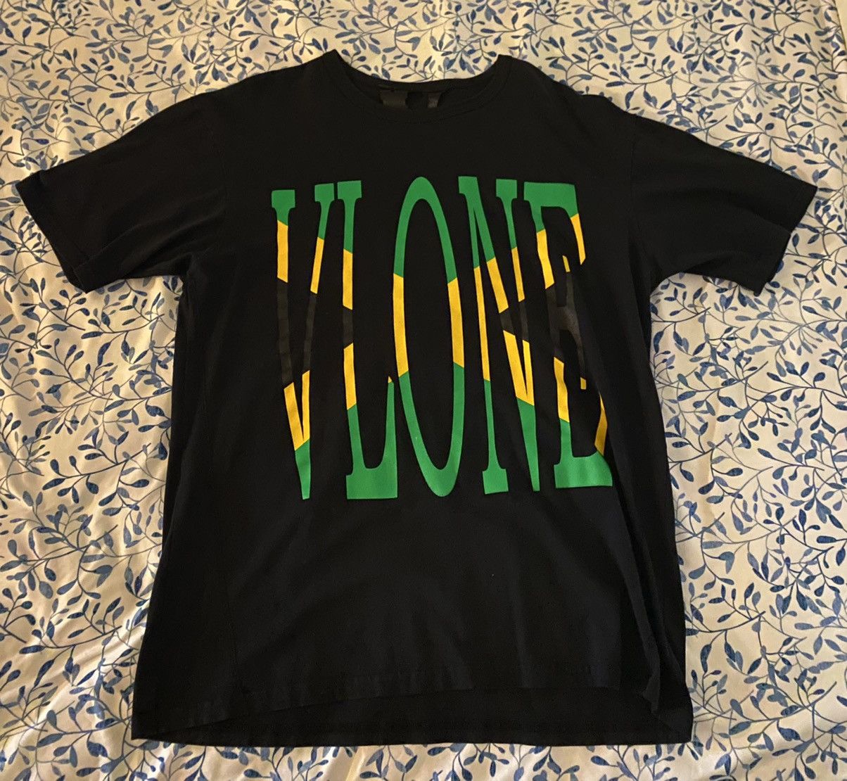 Streetwear Vlone Vlone Jamaica Staple T Shirt Large Grailed