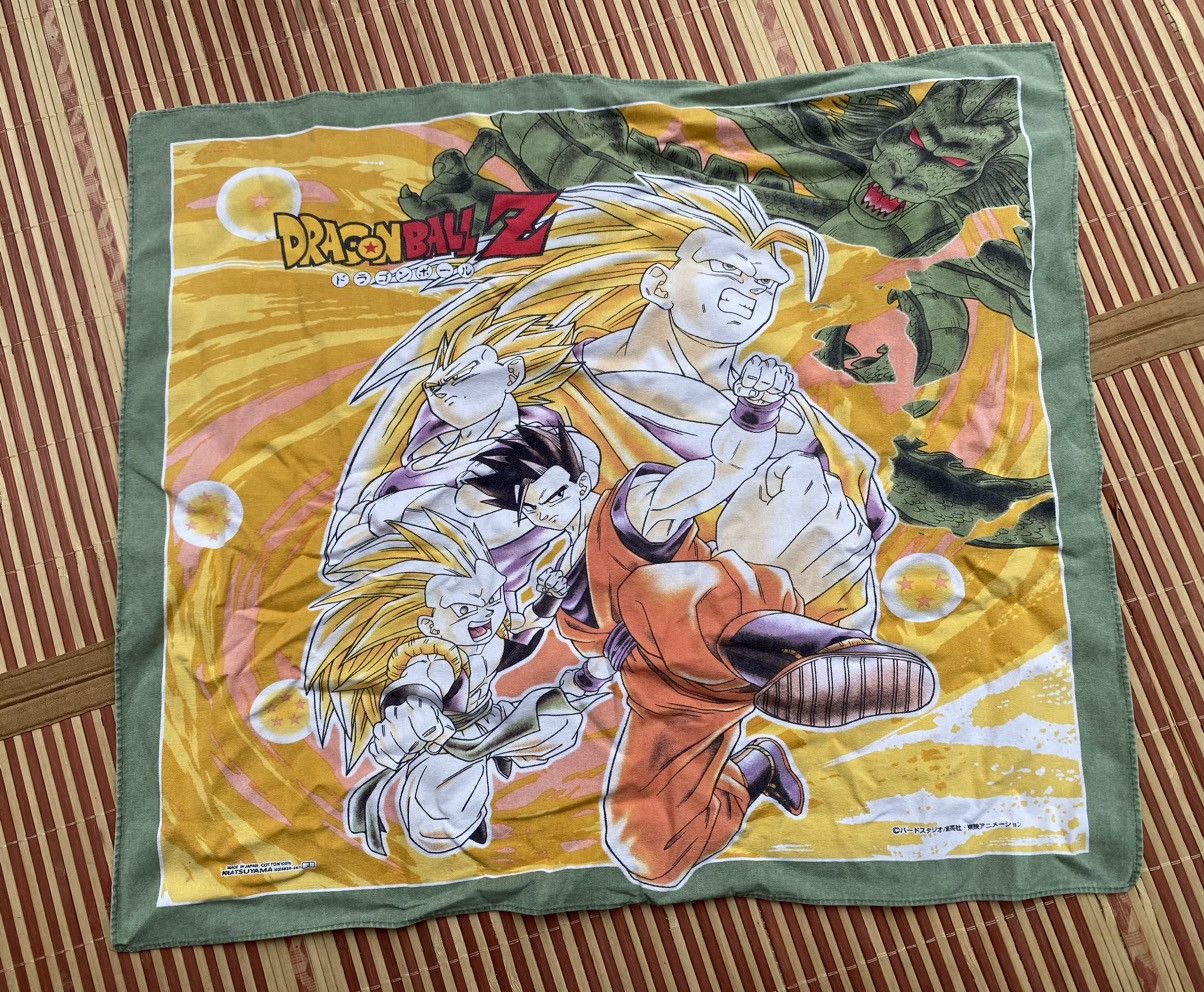 Anime × Vintage Vintage Dragon Ball Z Made In Japan Handkerchief Size ONE SIZE - 1 Thumbnail