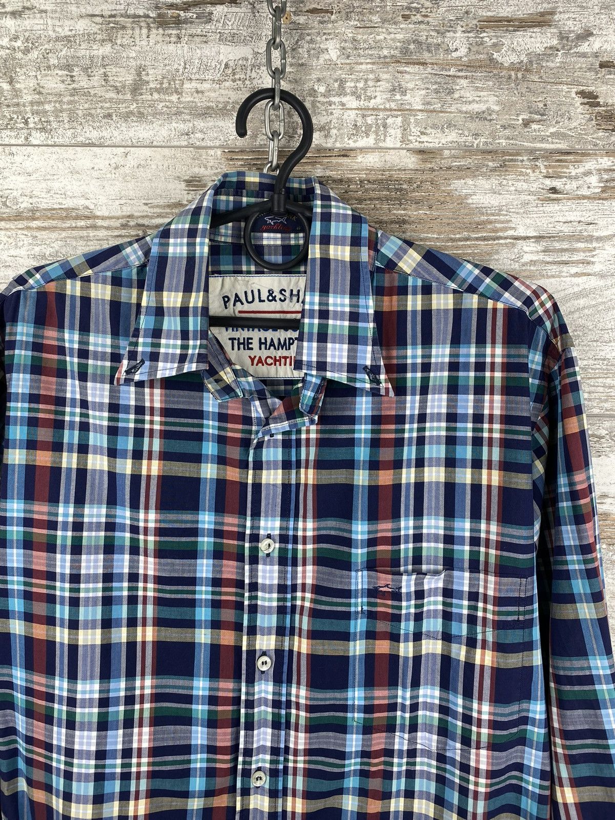 Paul & Shark Mens Vintage Paul & Shark Shirts button up Luxury Size US L / EU 52-54 / 3 - 2 Thumbnail