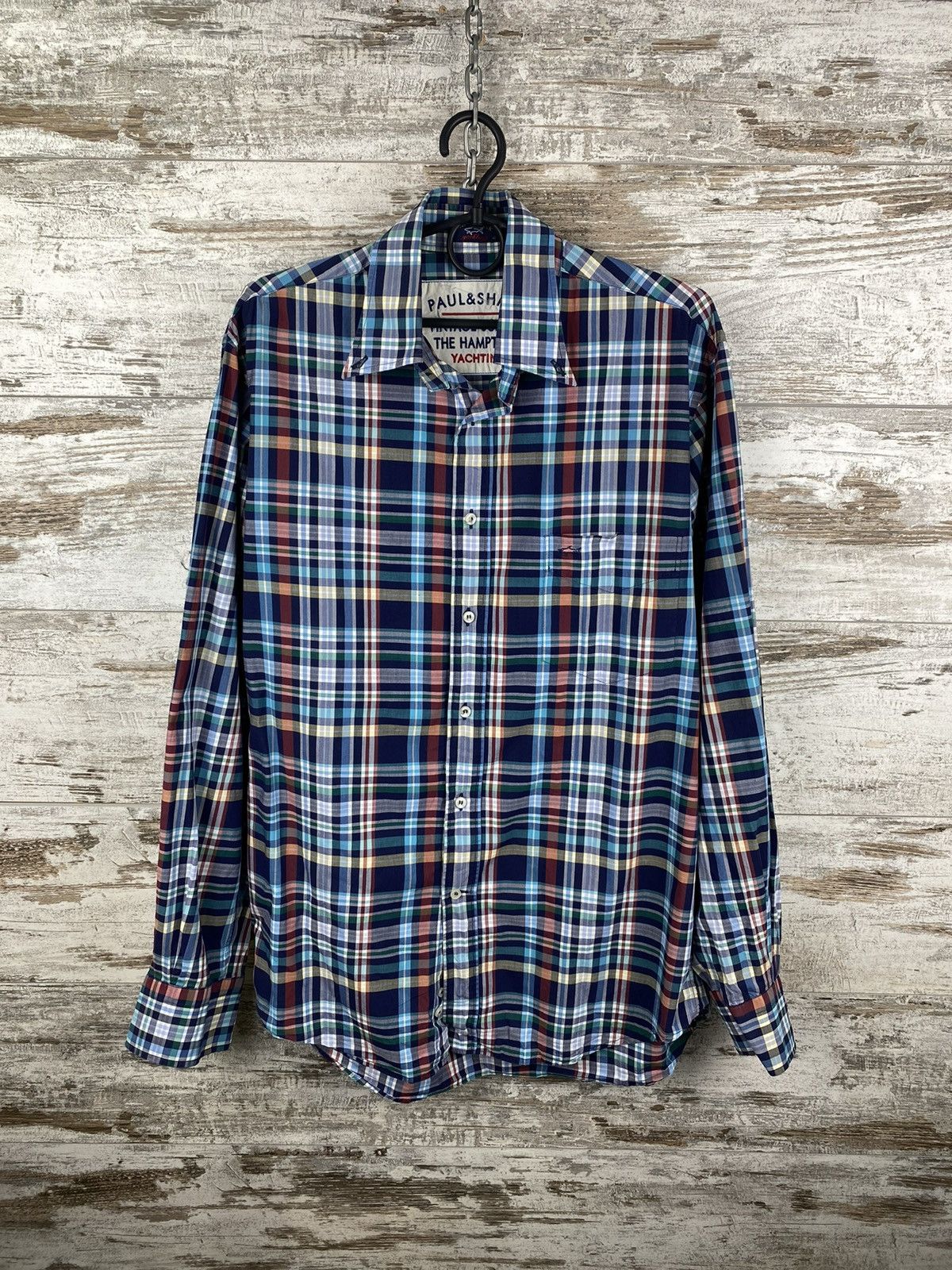 Paul & Shark Mens Vintage Paul & Shark Shirts button up Luxury Size US L / EU 52-54 / 3 - 1 Thumbnail