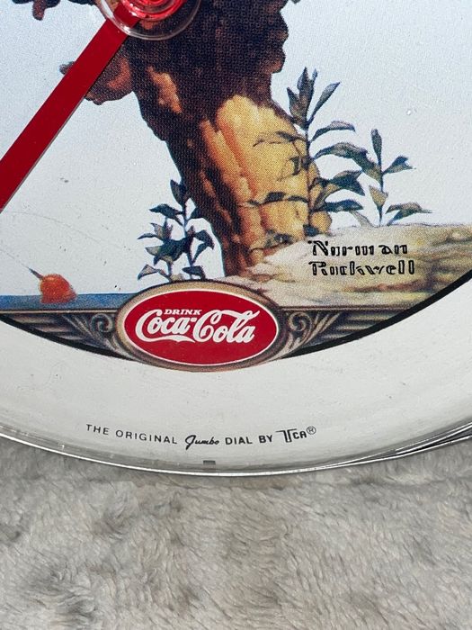 Affiche Publicitaire Coca-Cola Vintage - Canette Rare Et Paysage Marin - Noir Et Blanc