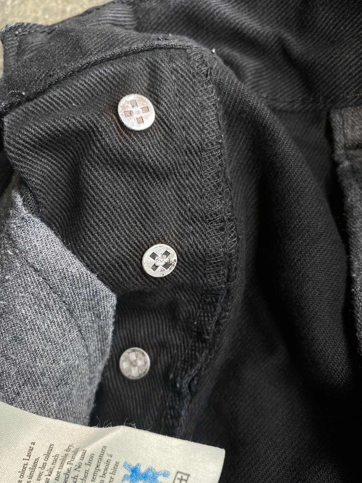 Ksubi Ksubi Black Jeans Size US 33 - 11 Thumbnail