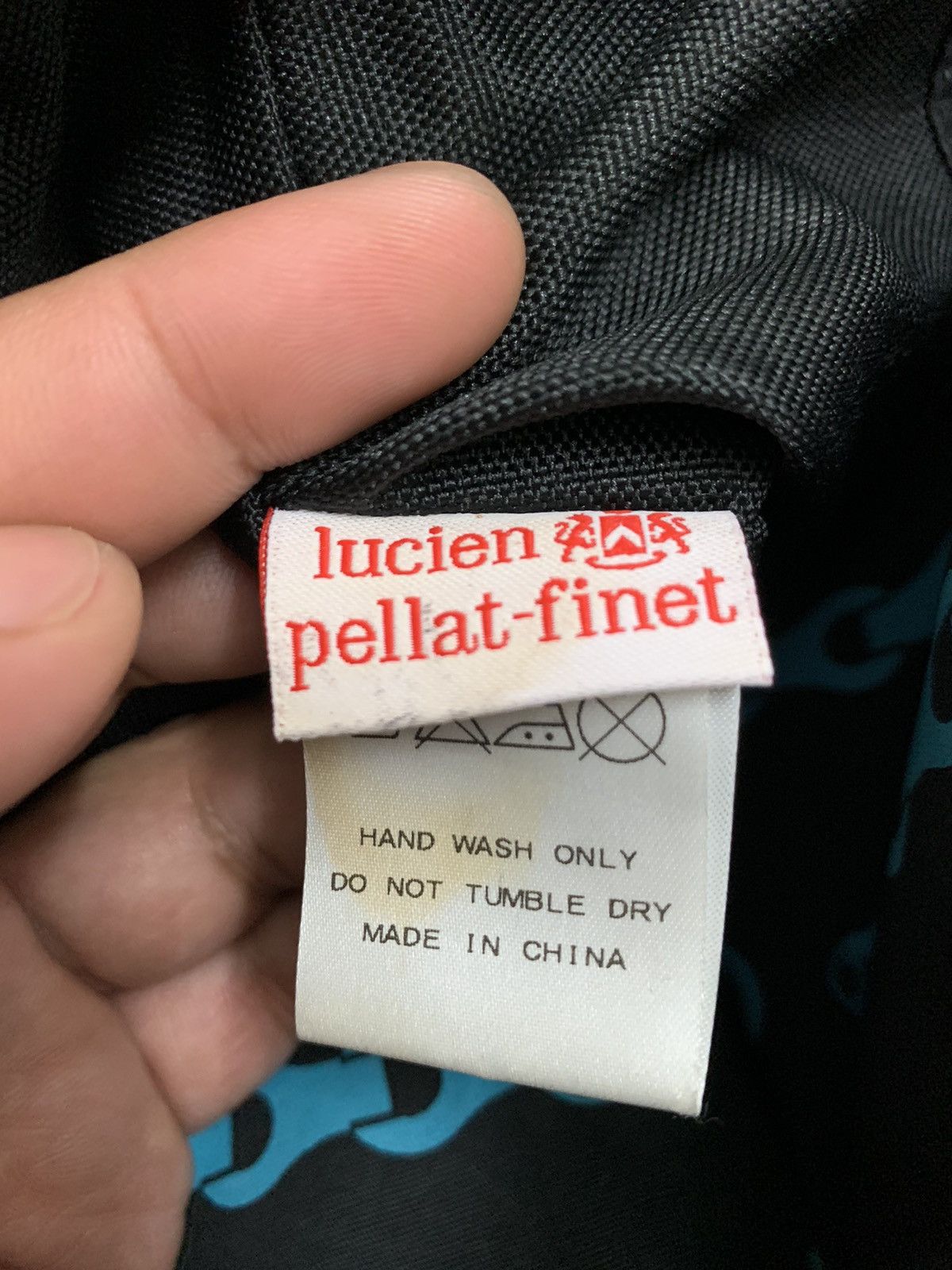 Lucien Pellat Finet Skull Canvas Tote Bag