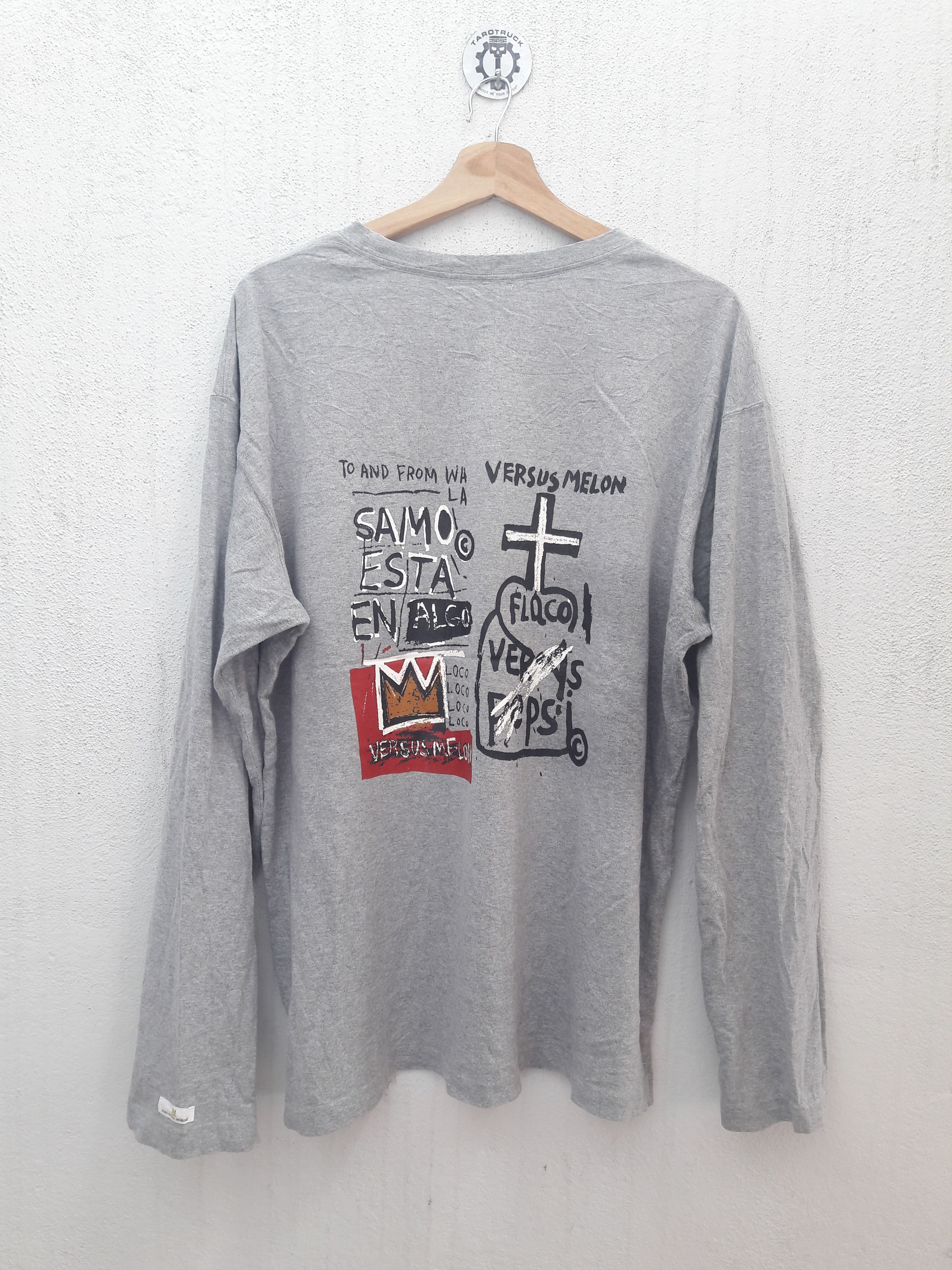 Jean-Michel Basquiat Jean-Michel Basquiat Art Design Longsleeves Tee Size US XL / EU 56 / 4 - 3 Thumbnail