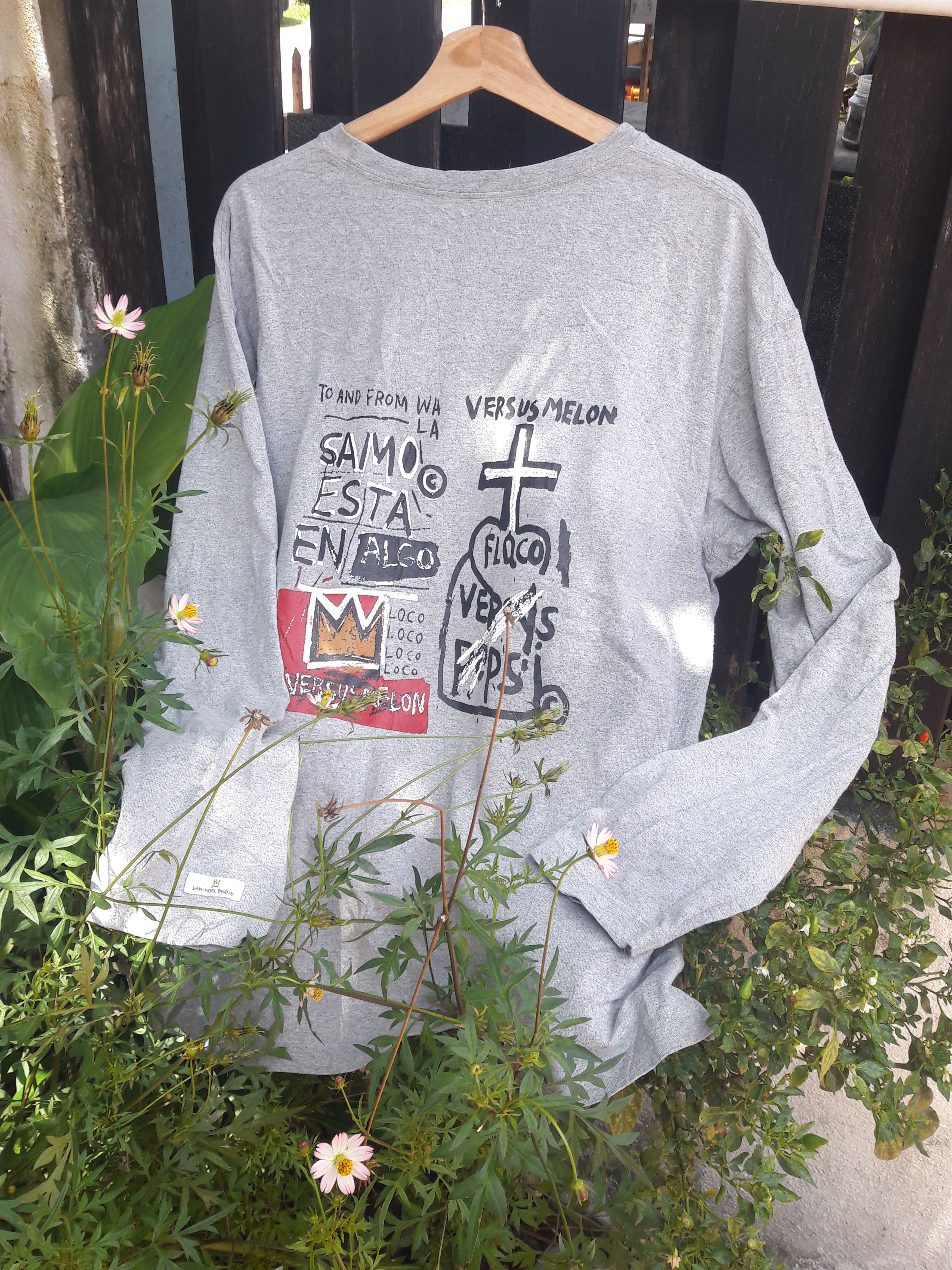 Jean-Michel Basquiat Jean-Michel Basquiat Art Design Longsleeves Tee Size US XL / EU 56 / 4 - 1 Thumbnail