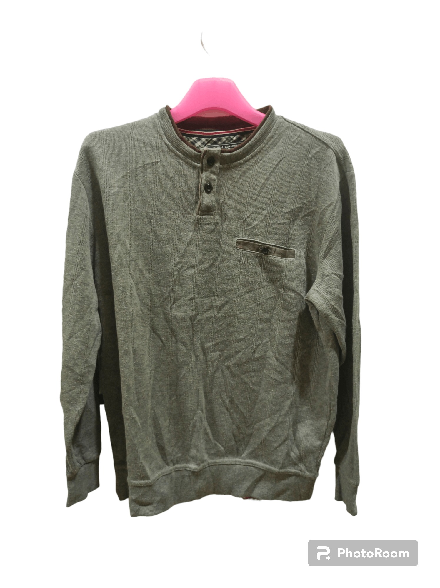 Kansai Yamamoto Homme Long Sleeve Men Sweetshirt